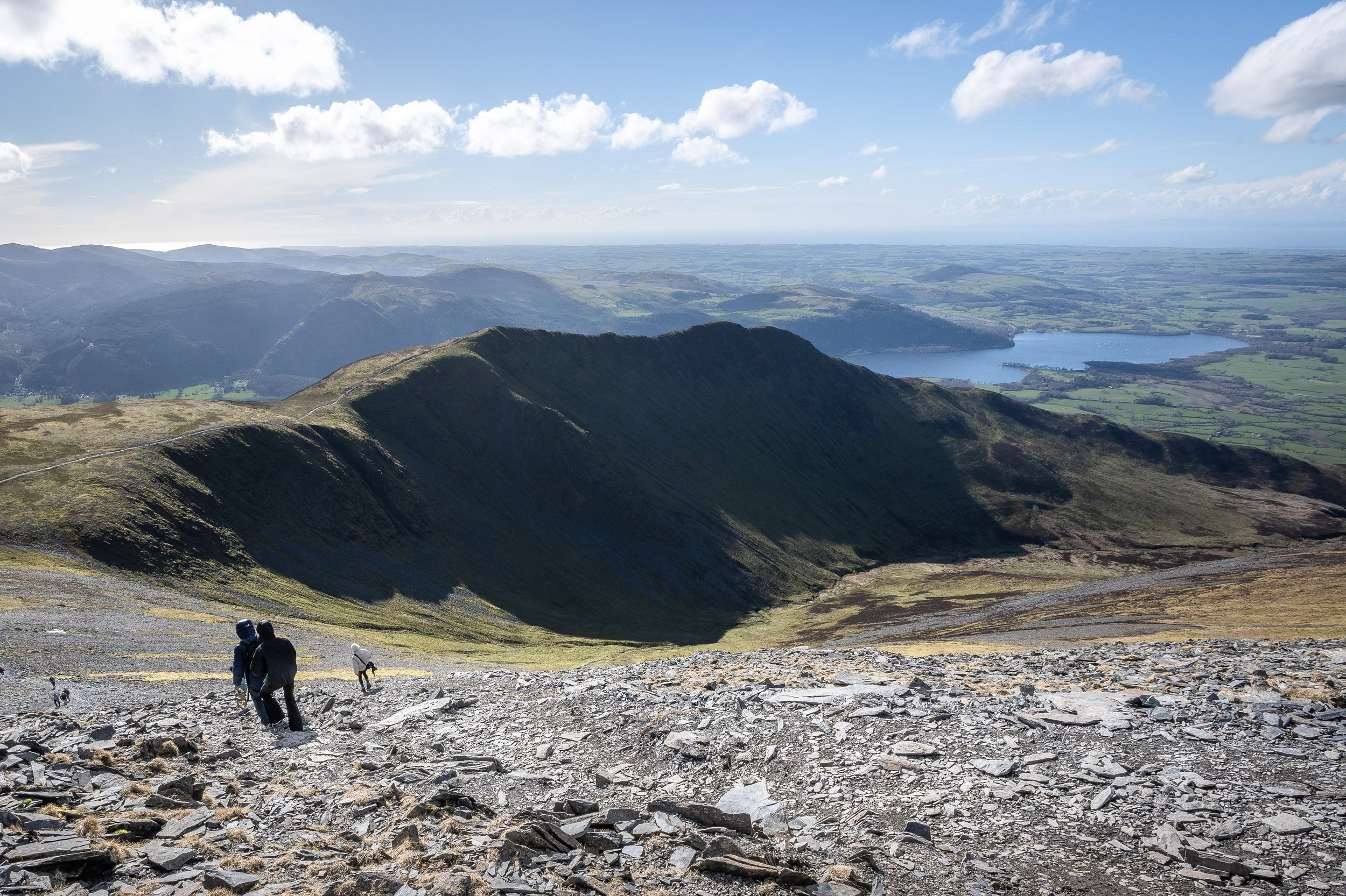 View from Skiddaw Scree Slopes | Long Side