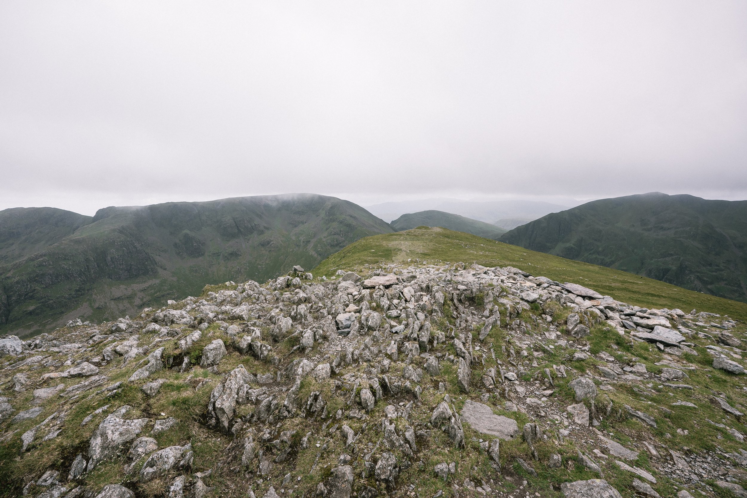 Looking to Fairfield from Summit | St. Sunday Crag
