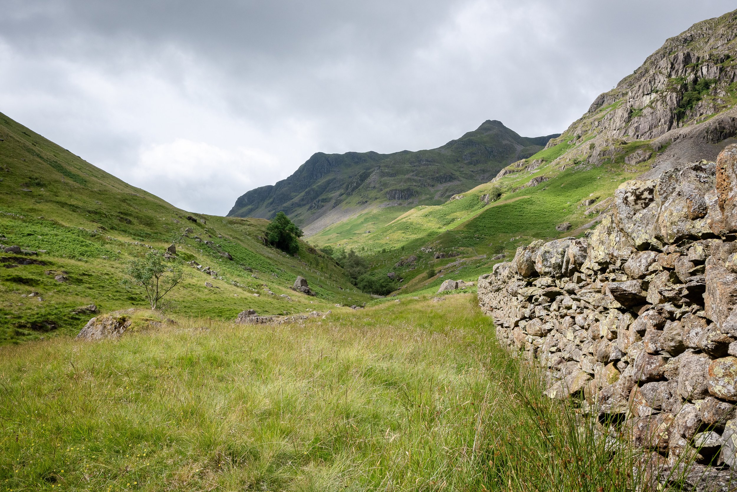 View from Eagle Crag in Valley Below | Dollywagon Pike
