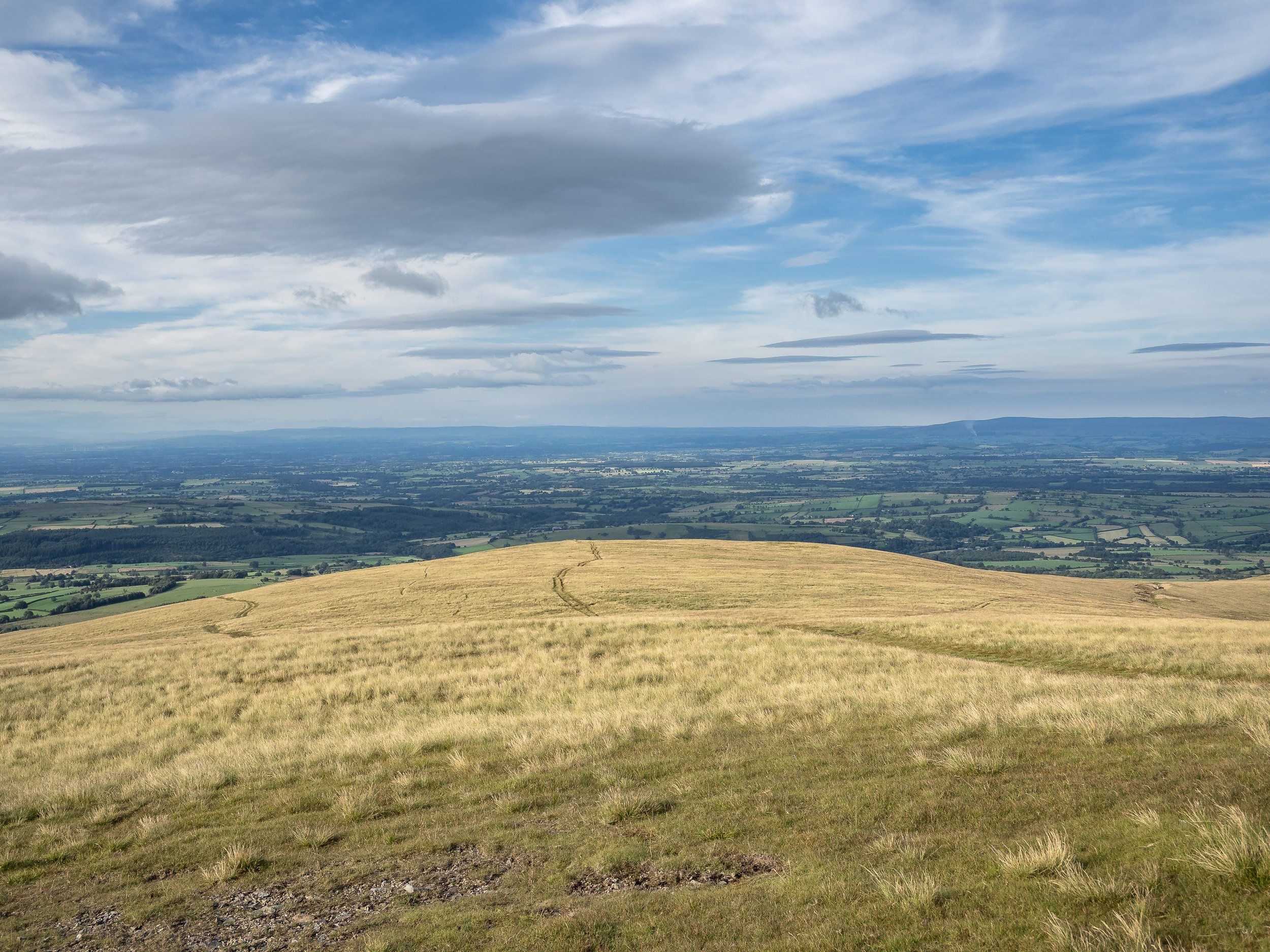 Down to the Valley on Warm July Evening | High Pike