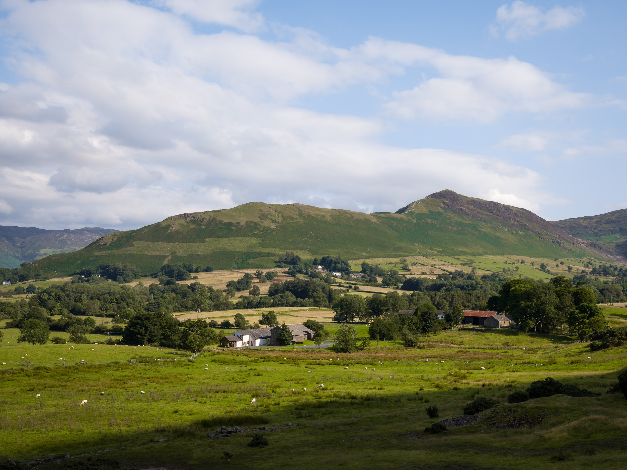View from Barrow Lower Slopes | Catbells