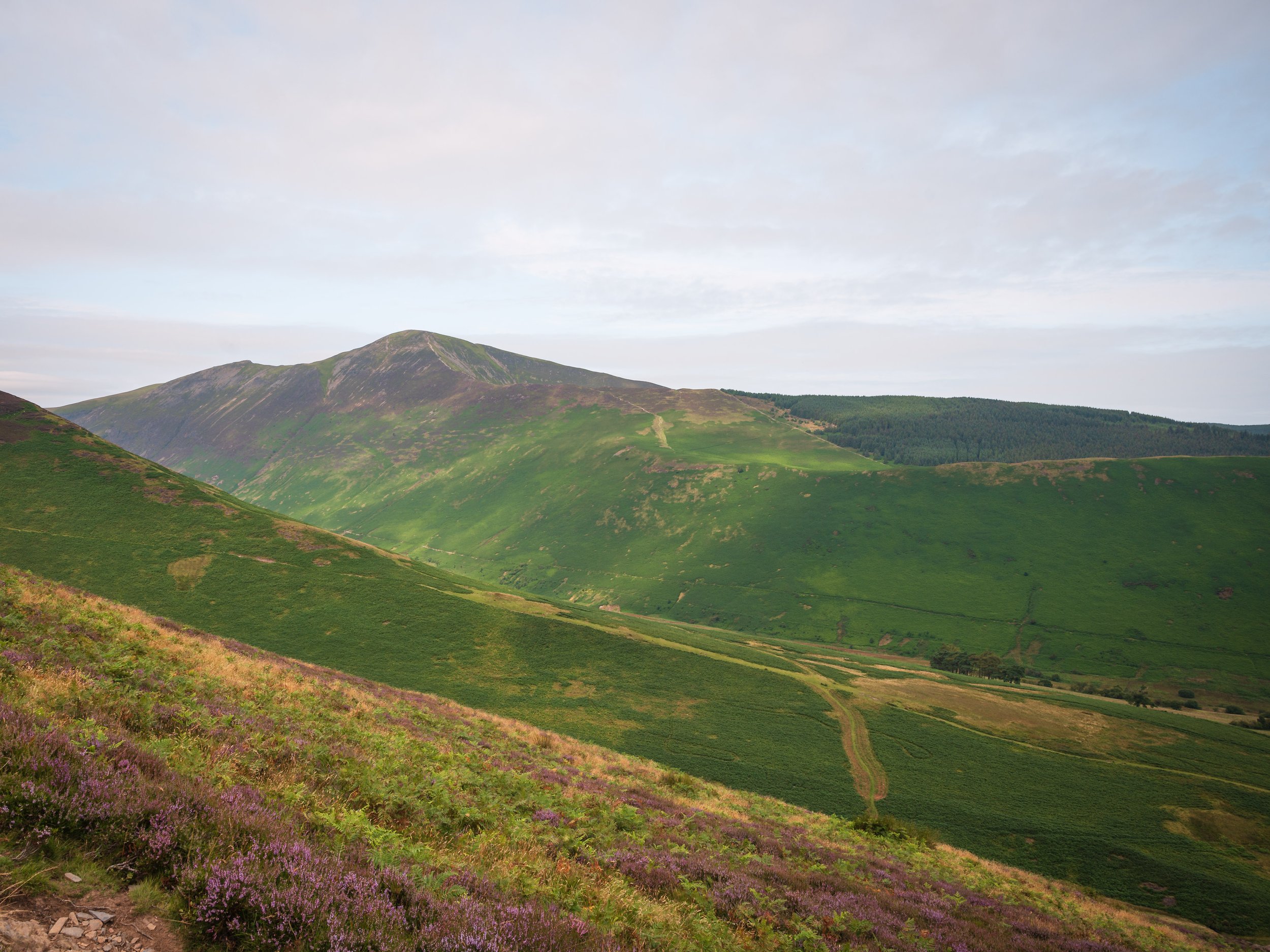 Hazy View from Barrow | Grisedale Pike