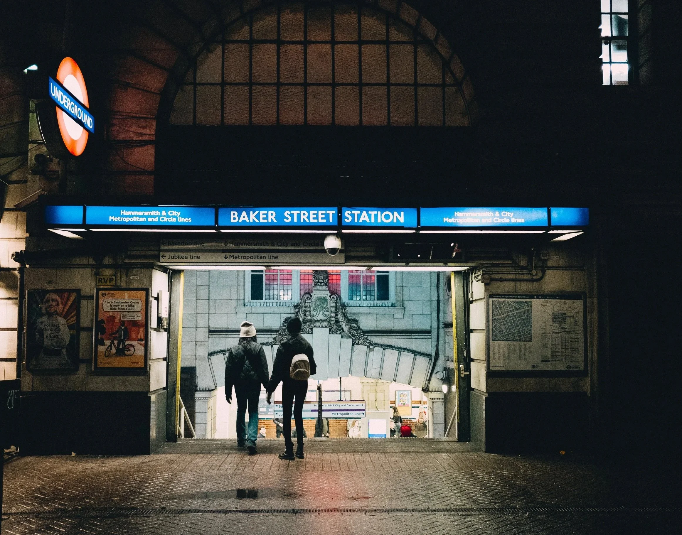   Autumnal Night Light  | Street 