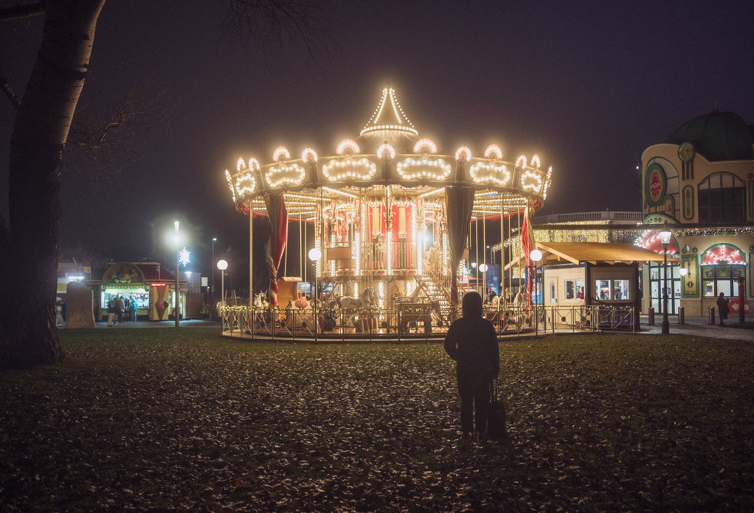   Praterstern Night Figure  | Street 