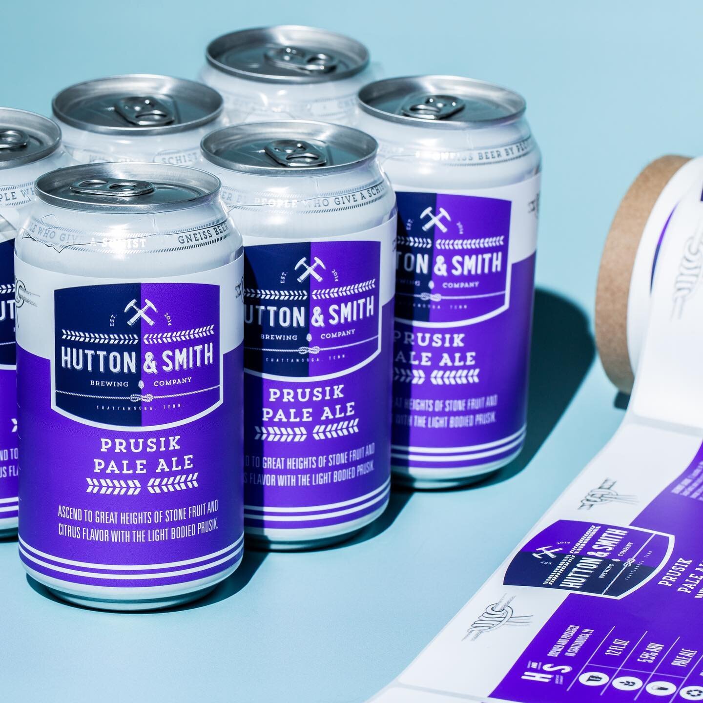 Roll out the purple label #productphotography @huttonandsmithbrewing