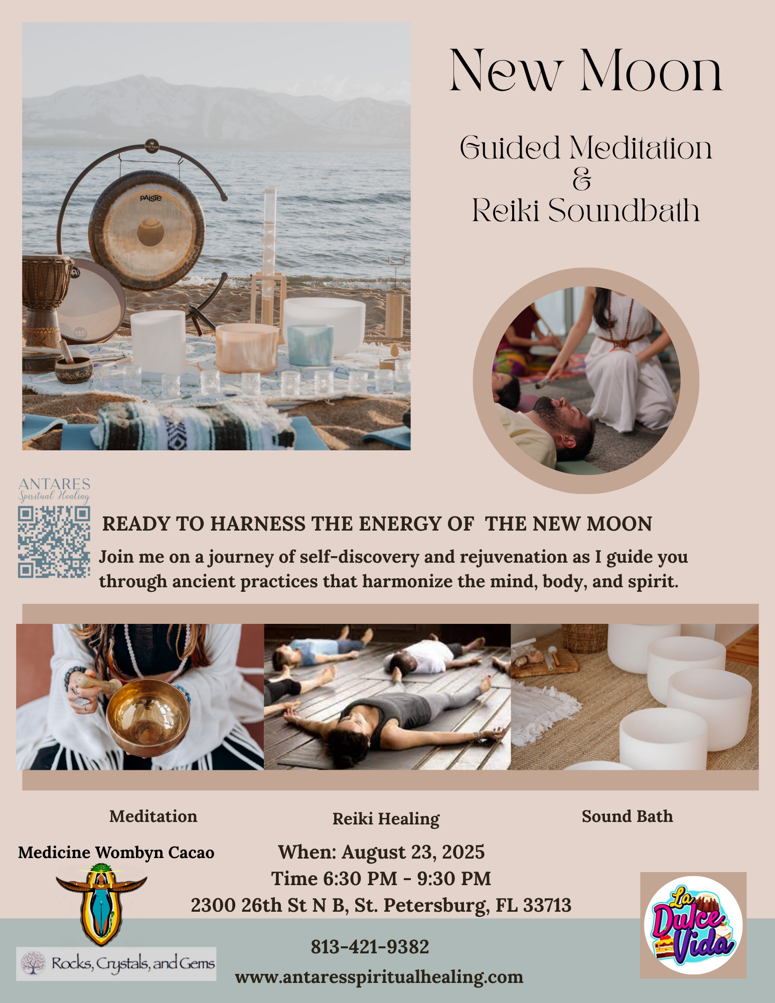 New Moon In Virgo Guided Meditation & Reiki Soundbath