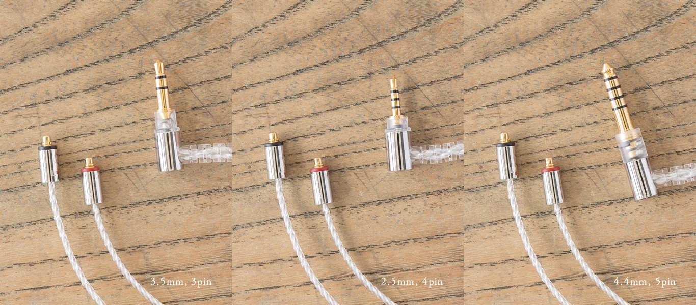 Final Audio Design C106 MMCX Silver-Coated Cable — Earphone 