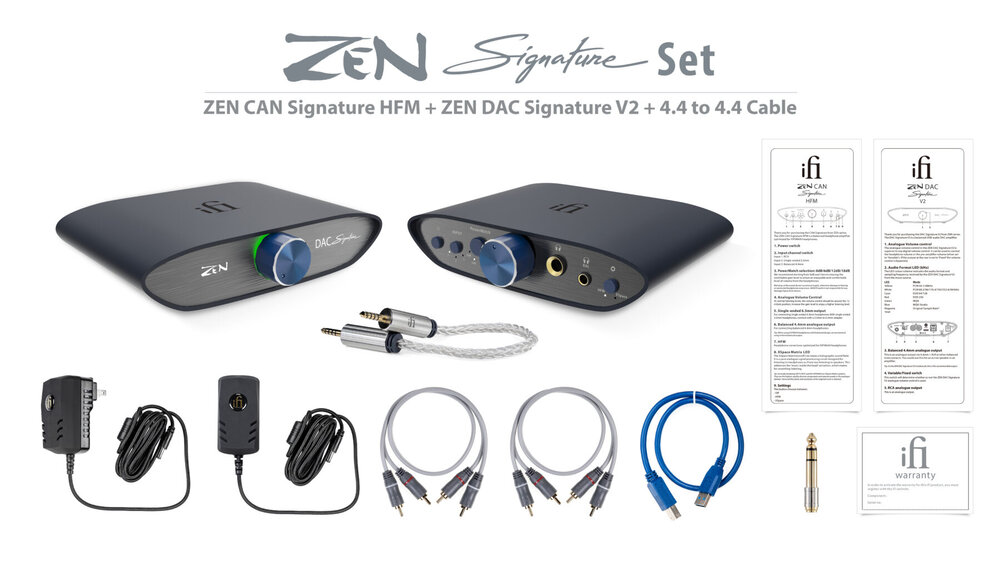 ifi ZEN Signature Set MZ99 — Earphone & Headphone Specialty | Headfoneshop  Toronto Canada