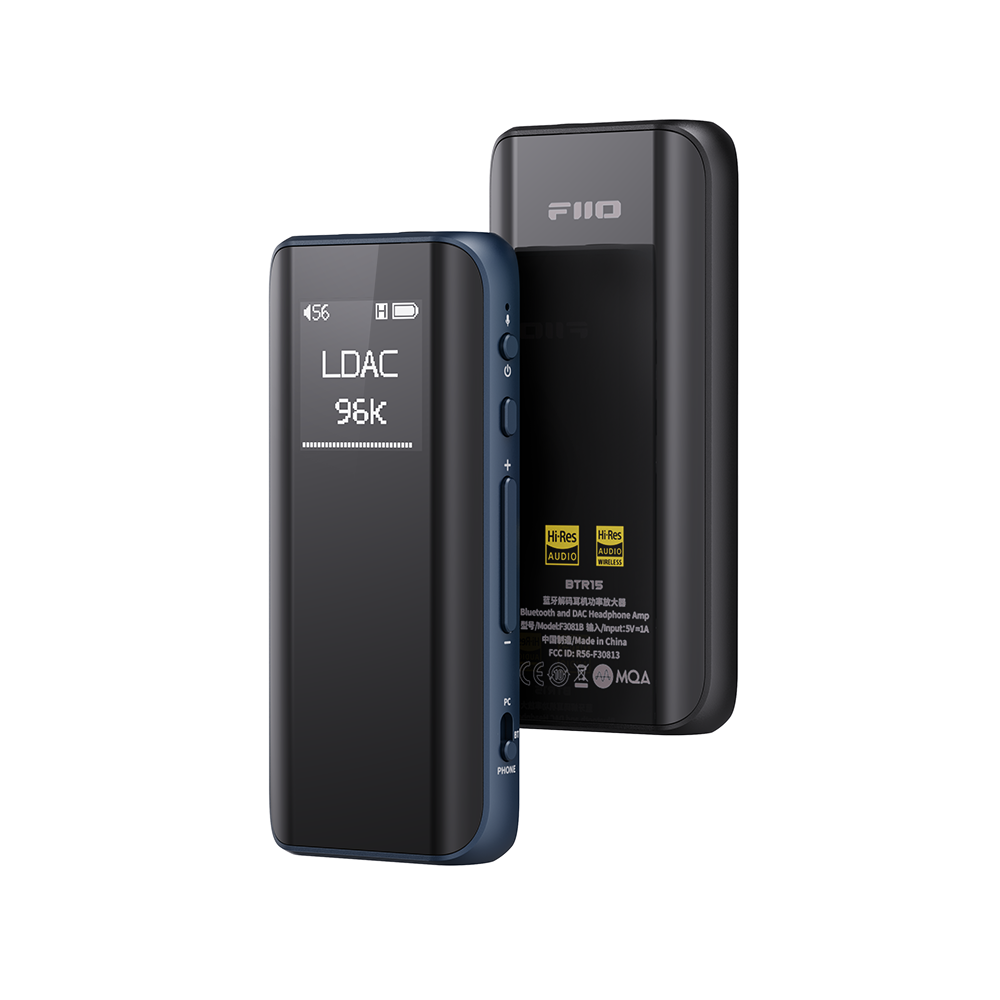 FiiO BTR15 Portable Bluetooth Amplifier — Earphone & Headphone
