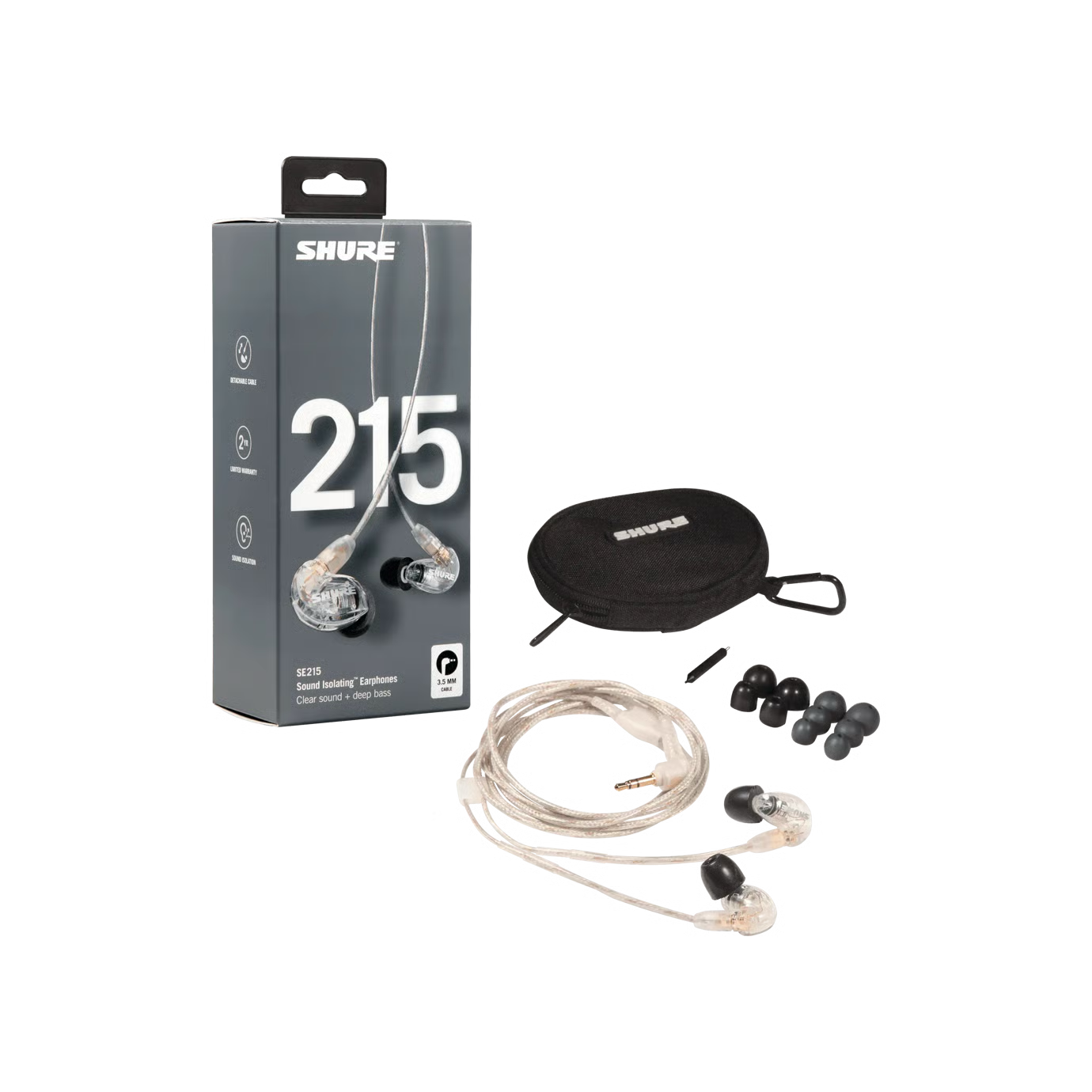 Shure SE215 Pro Professional Sound Isolating Earphones — Earphone Shure SE215 Pro Professional Sound Isolating Earphones — Earphone