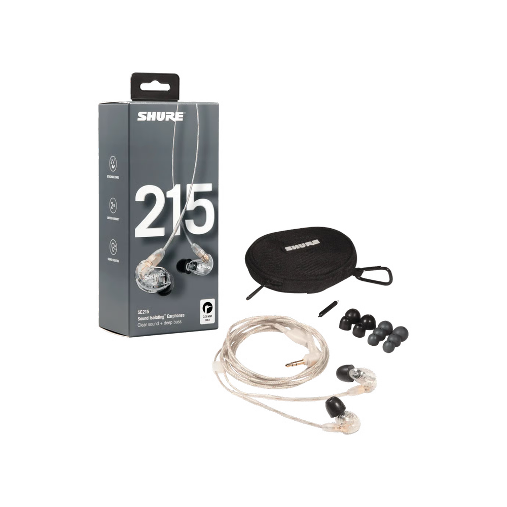 Shure SE215 Pro Professional Sound Isolating Earphones — Earphone