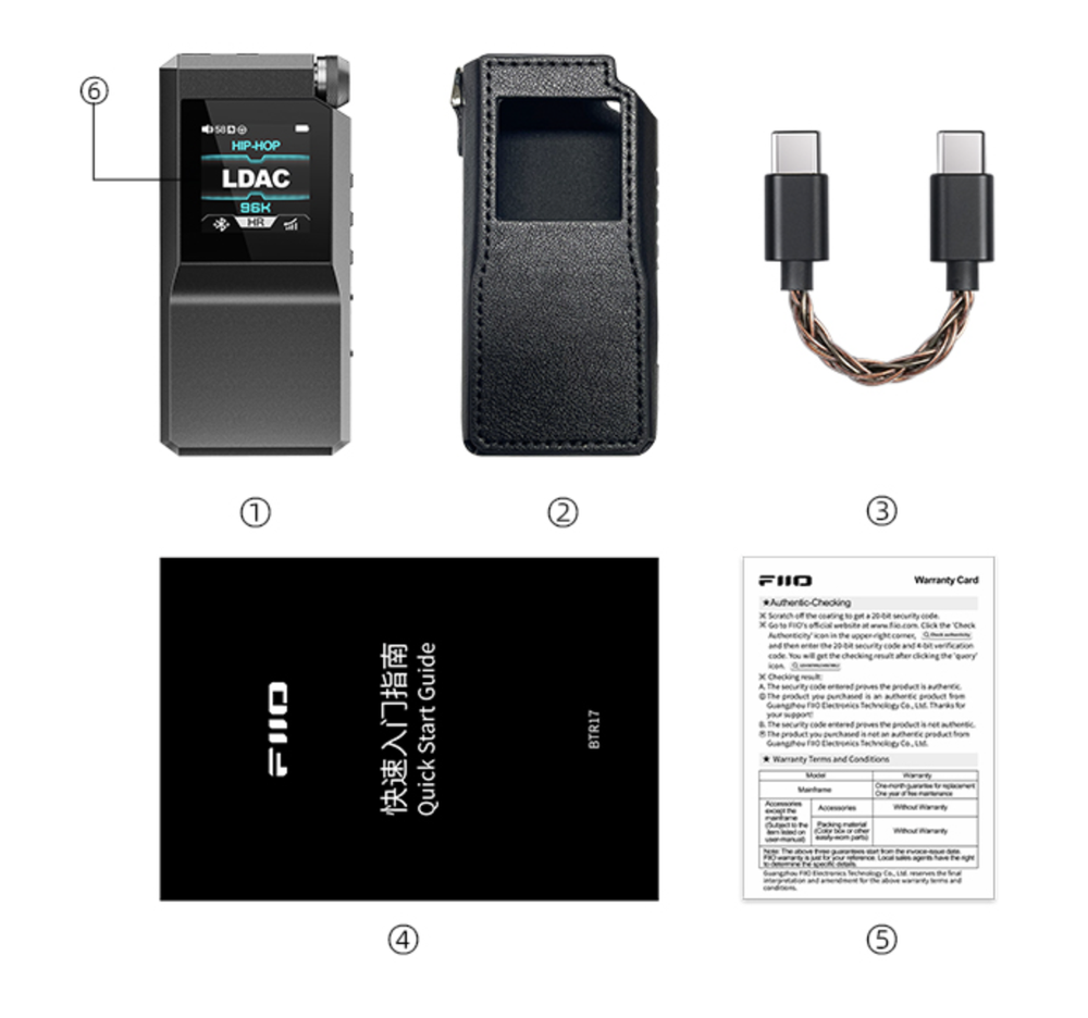 FiiO BTR17 Bluetoothアンプ ロゴ入りクロスプレゼント》 FIIO Bluetooth アンプ BTR17
