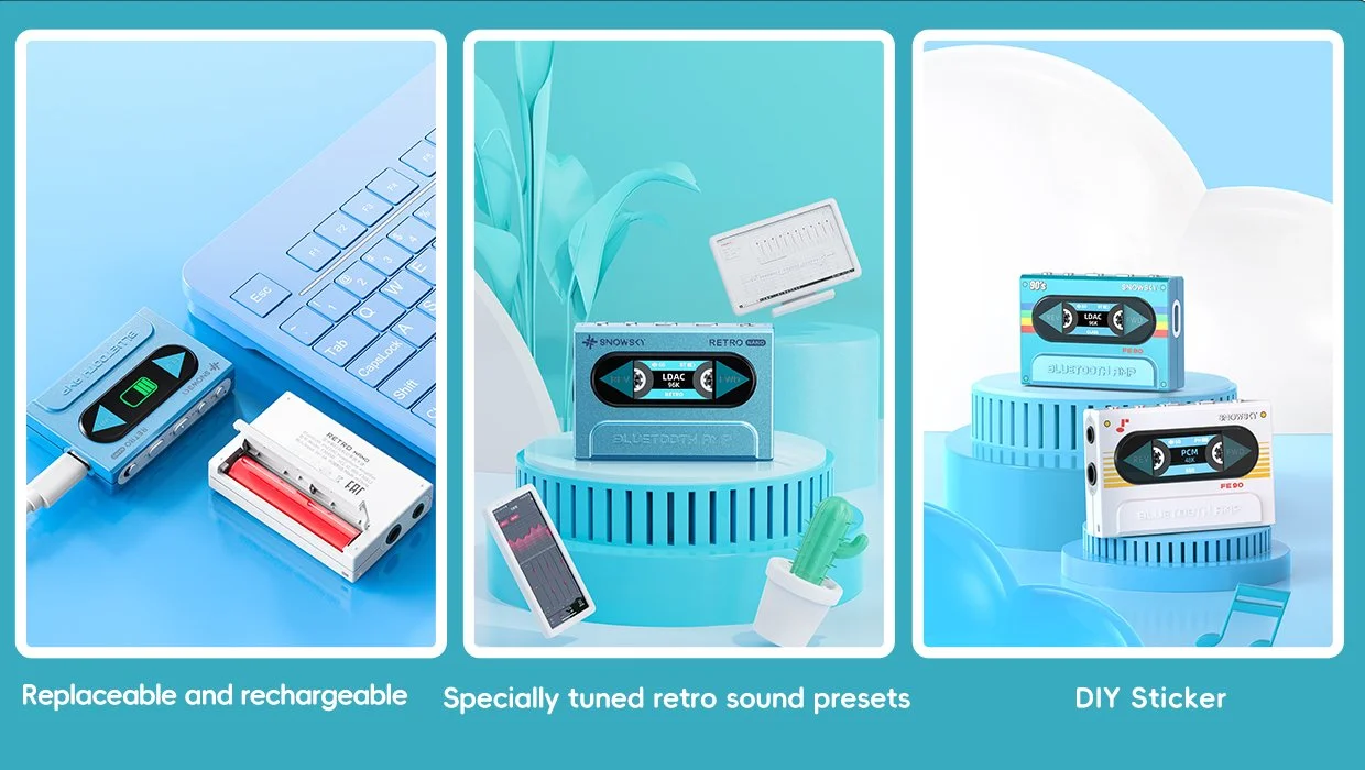 FiiO Snowsky Retro Nano BT DAC/AMP — Earphone & Headphone