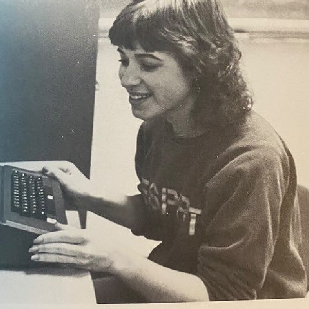 💫 Flashback to 1982! Beaverton, OR
_
&quot;This beloved Esprit sweatshirt gave me joy and confidence while learning computer programming-I felt like I could tackle
the world!&quot; 💪🏼 -@catalinanew 
.
.
.
.
.
.
.
.
.
.
.
.
.
.
.
.
.
.
.
.
.
.
.
.
