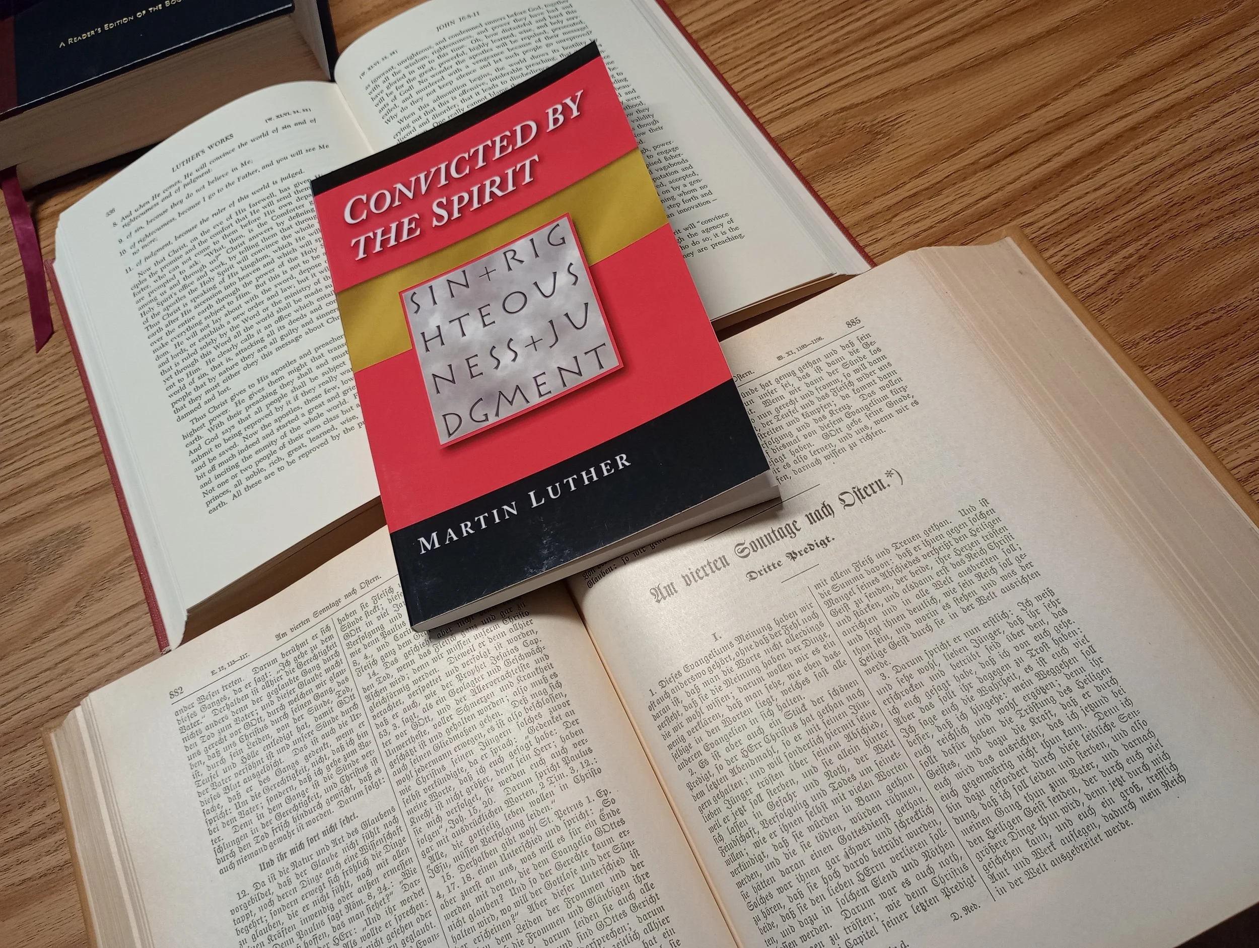 Sermons on the Fourth Sunday after Easter (Easter 5), titled "Convicted by the Spirit"