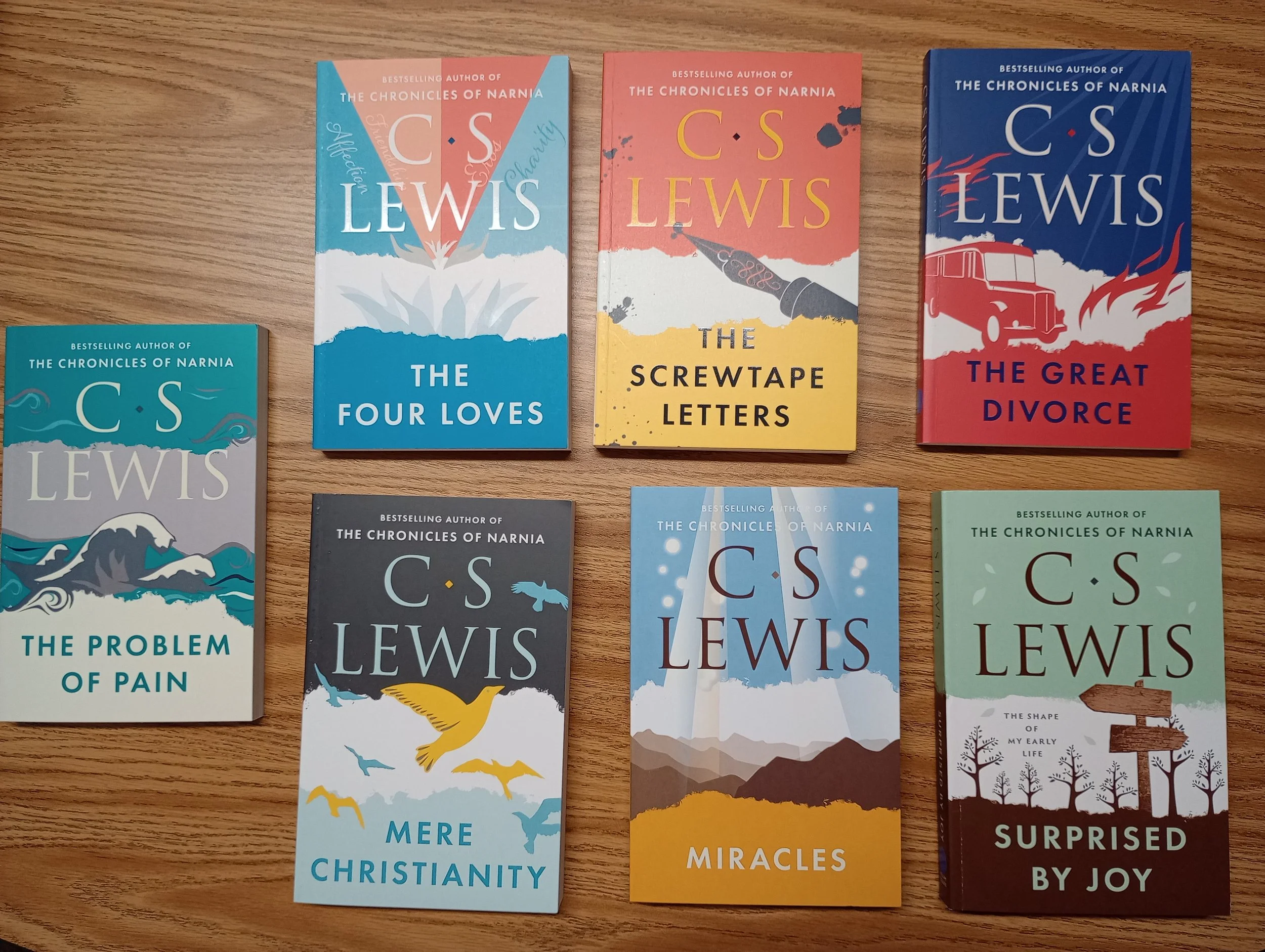 Non-fiction and fiction for adults by the author of the Chronicles of Narnia