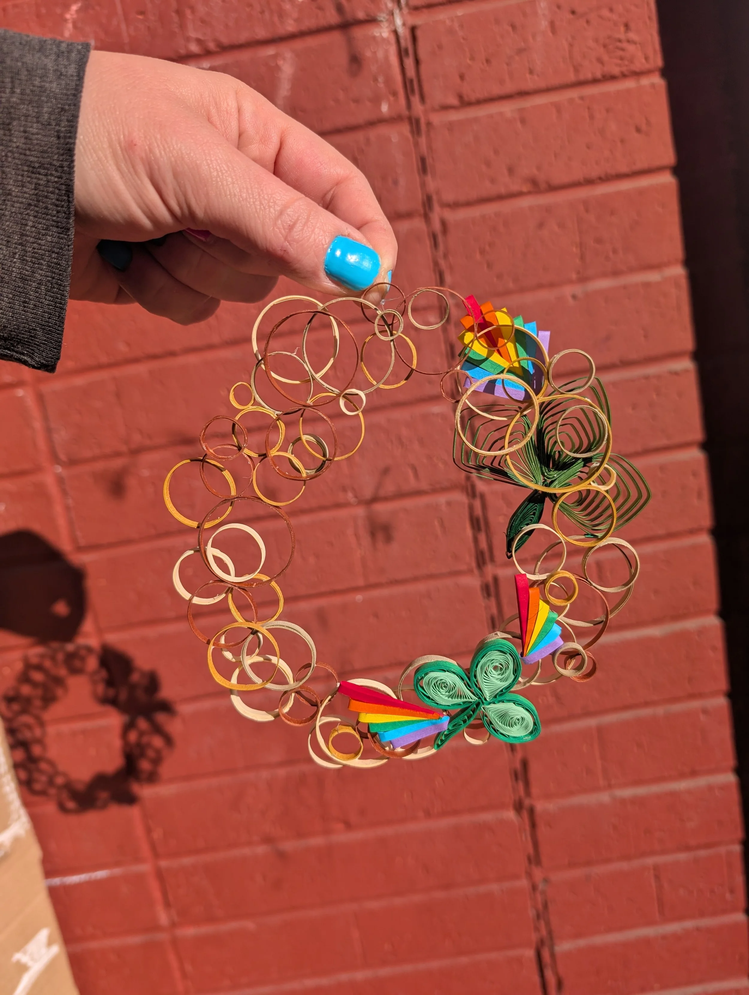 Quilling Class - St Paddy’s Wreath Intermediate Class (Beginner catchup available)