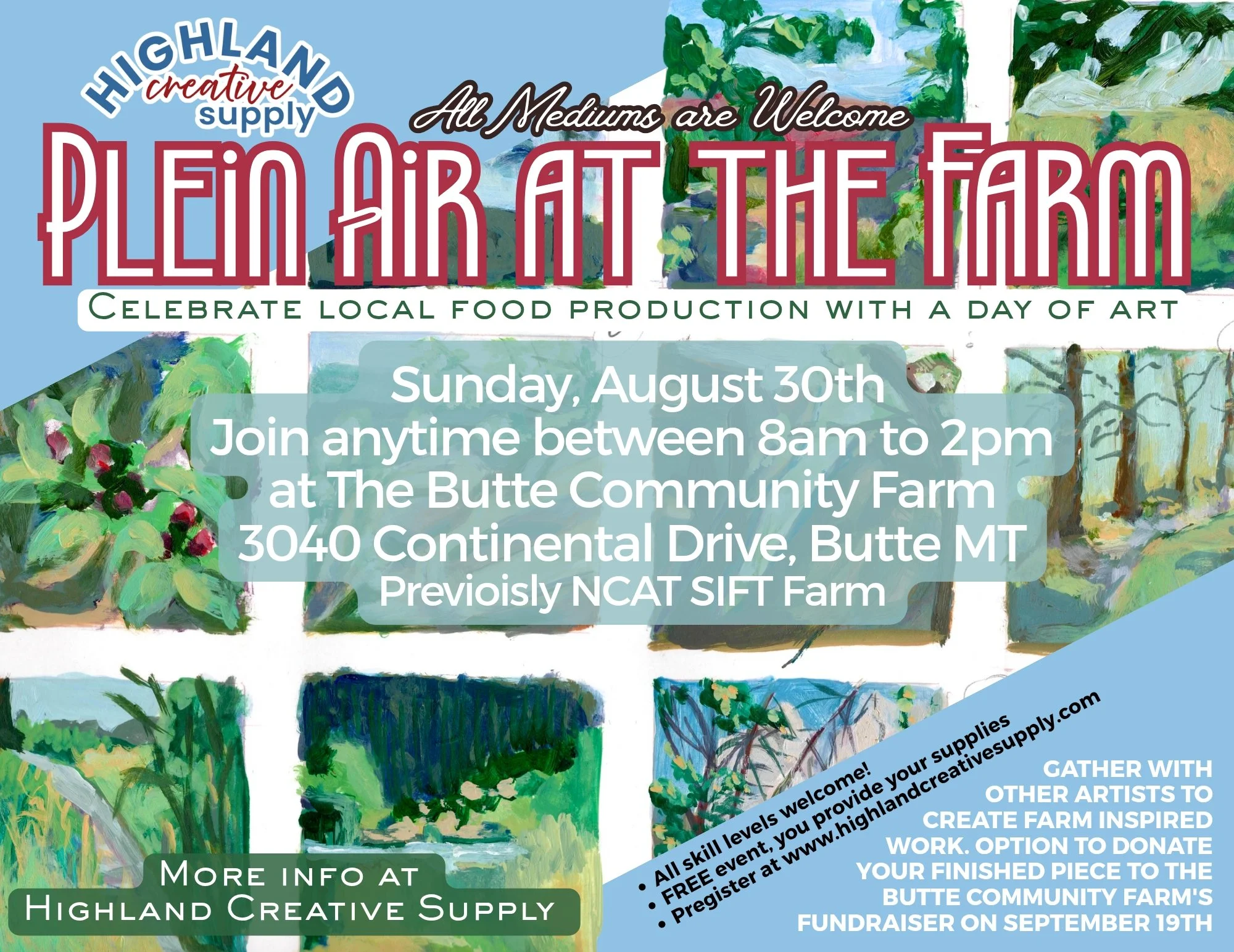 Plein Air at the Farm