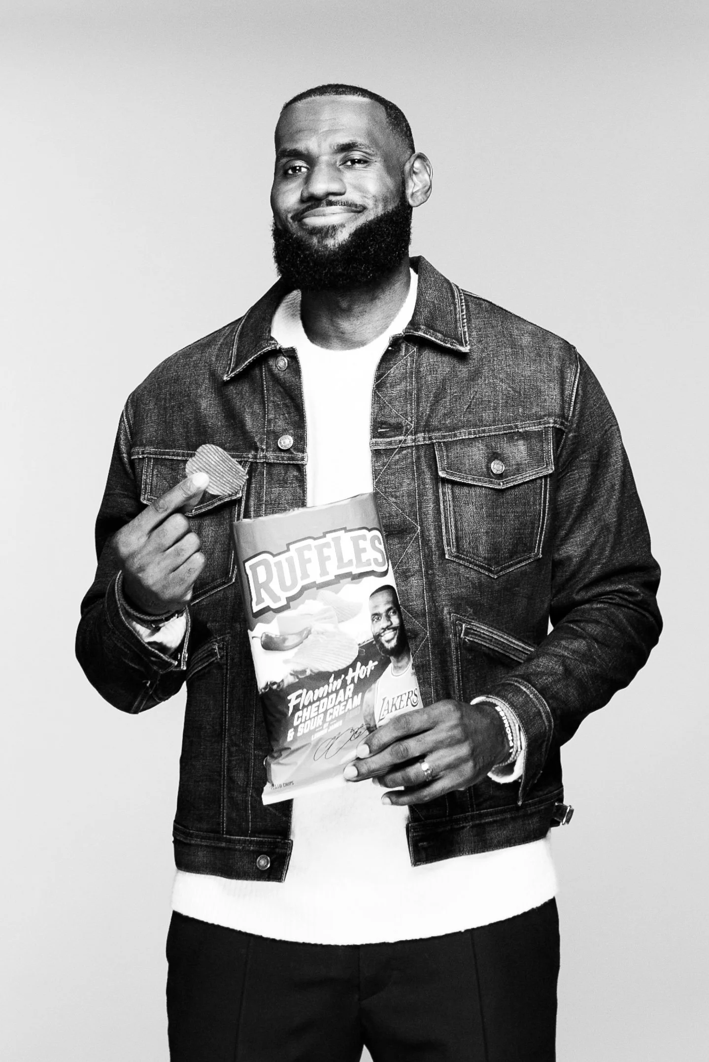 Lebron James x Ruffles.