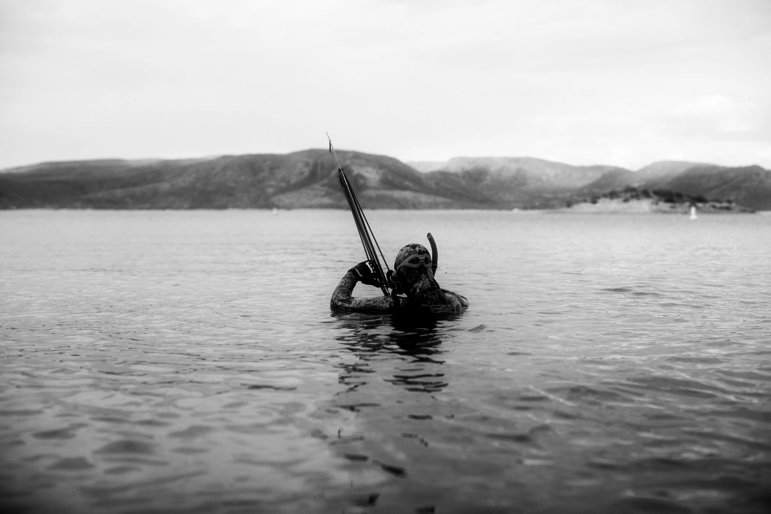 Spear Fishing.