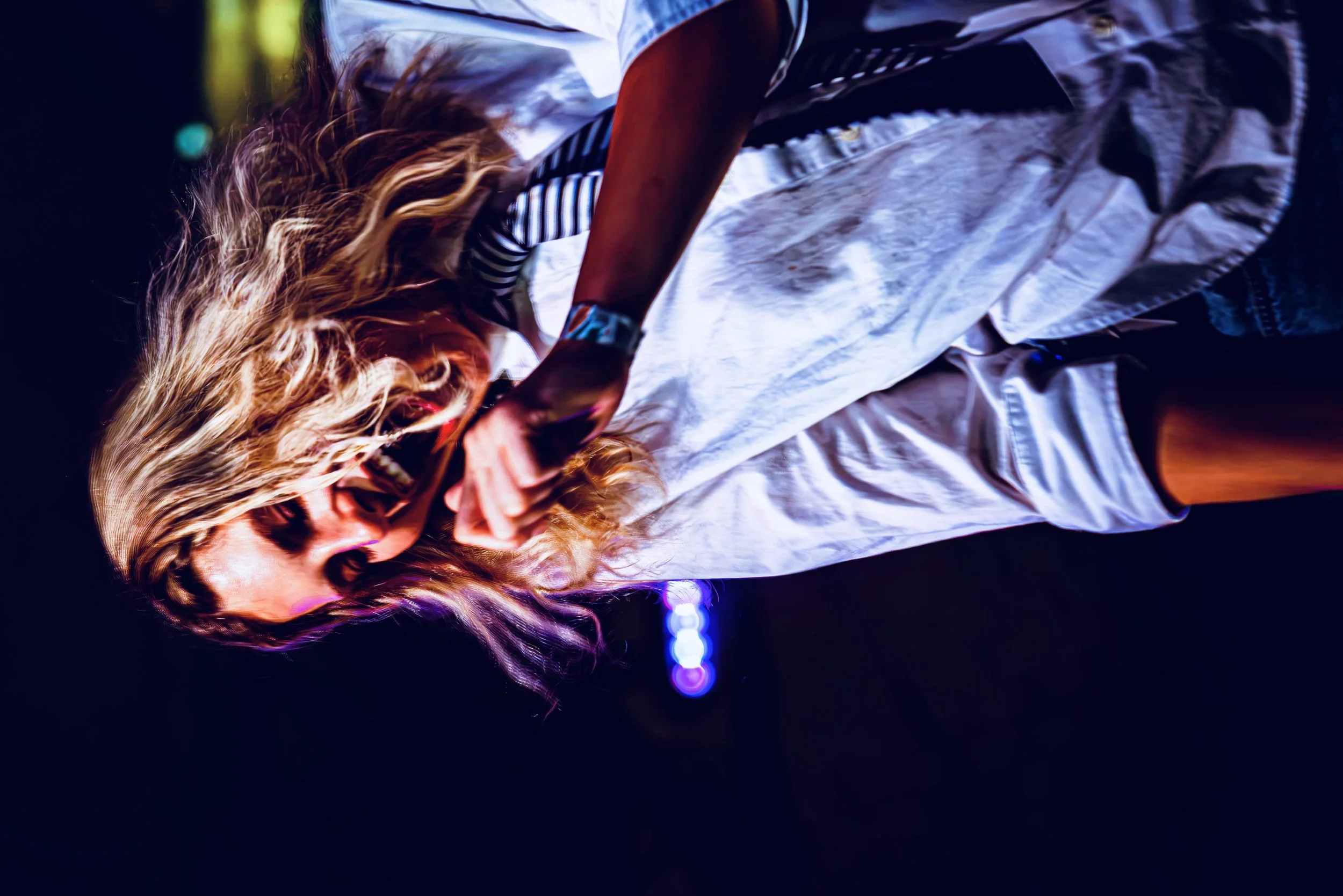 six foot blonde.