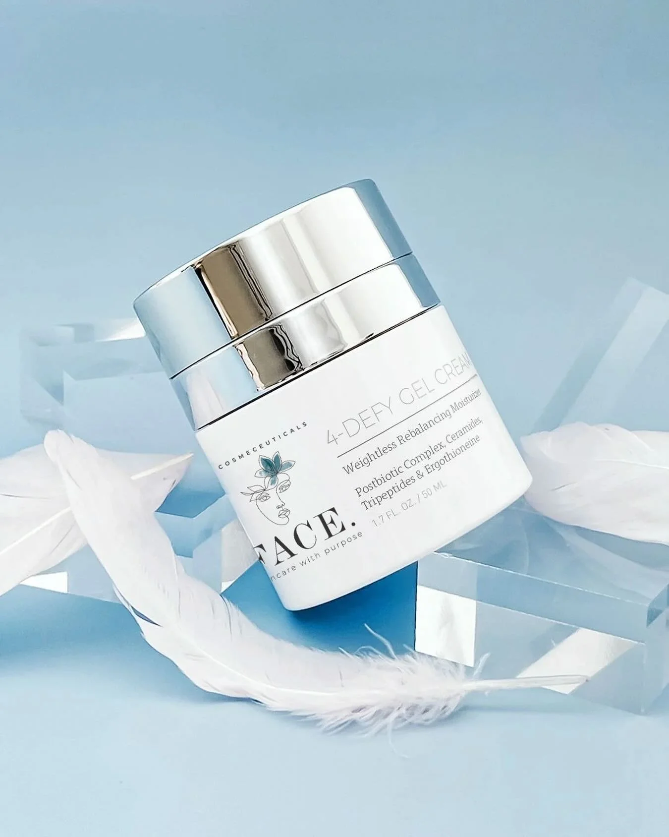 The age-defying, lightweight gel moisturizer for ALL skin types 💦

BENEFITS
&bull; Absorbs easily into the skin
&bull; Restores skin&rsquo;s natural moisture barrier
&bull; Lessens fine lines &amp; wrinkles
&bull; Reduces redness
&bull; Hydrates &am