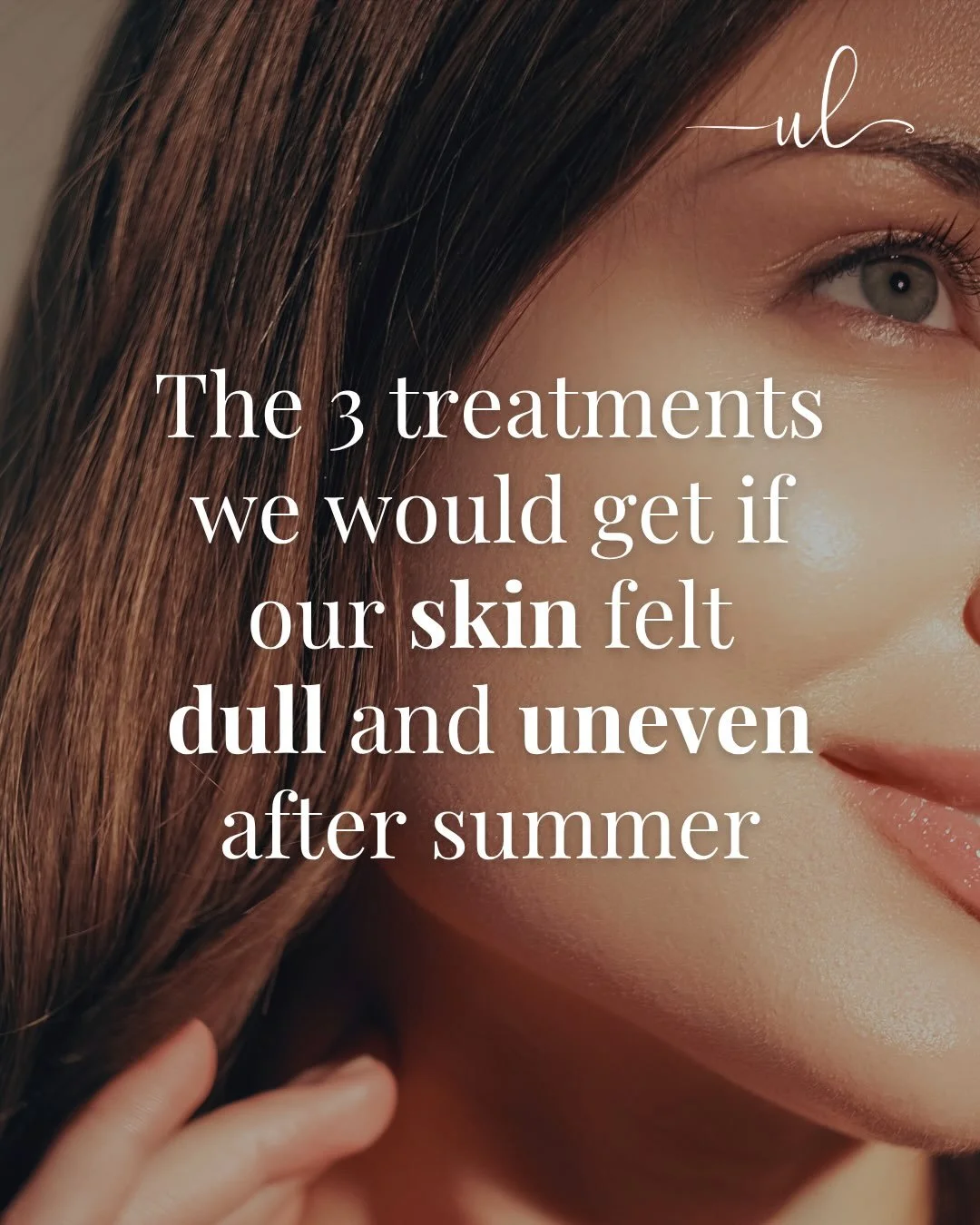 Summer can wreak havoc on our skin, and you&rsquo;re probably seeing the results of that now!

Sun, heat, sweat, and even air conditioning cause dehydration, a breakdown of collagen, and increase in melanin production. This leads to skin concerns lik