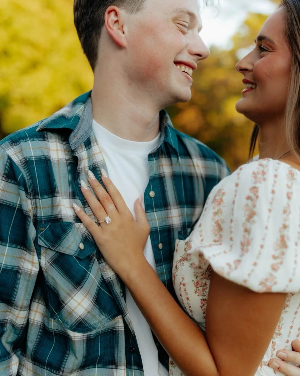 Congratulations, Dylan and Bella! 
 #diamond #engagementring