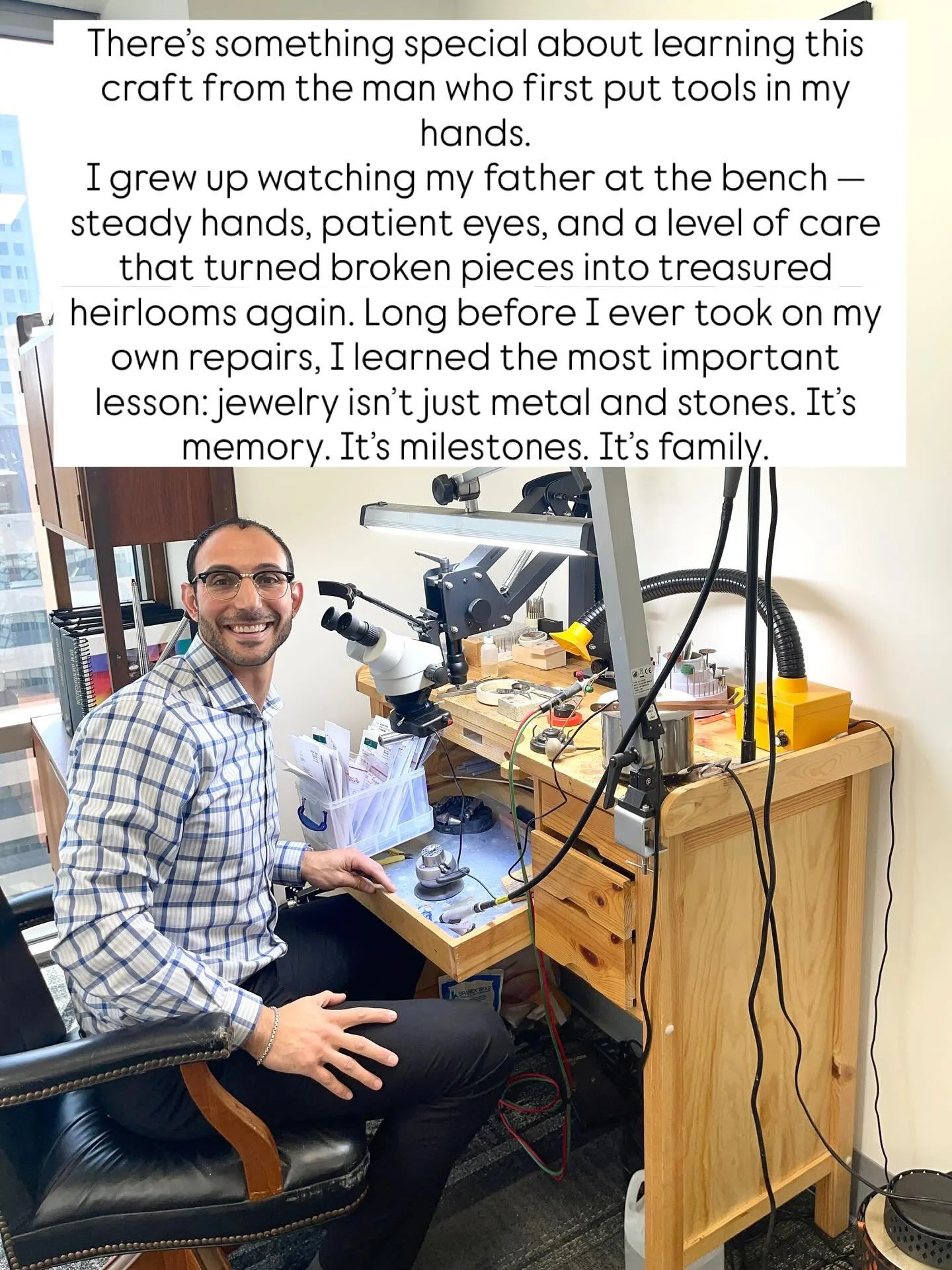 Love my career, love my dad for guiding me all these years.