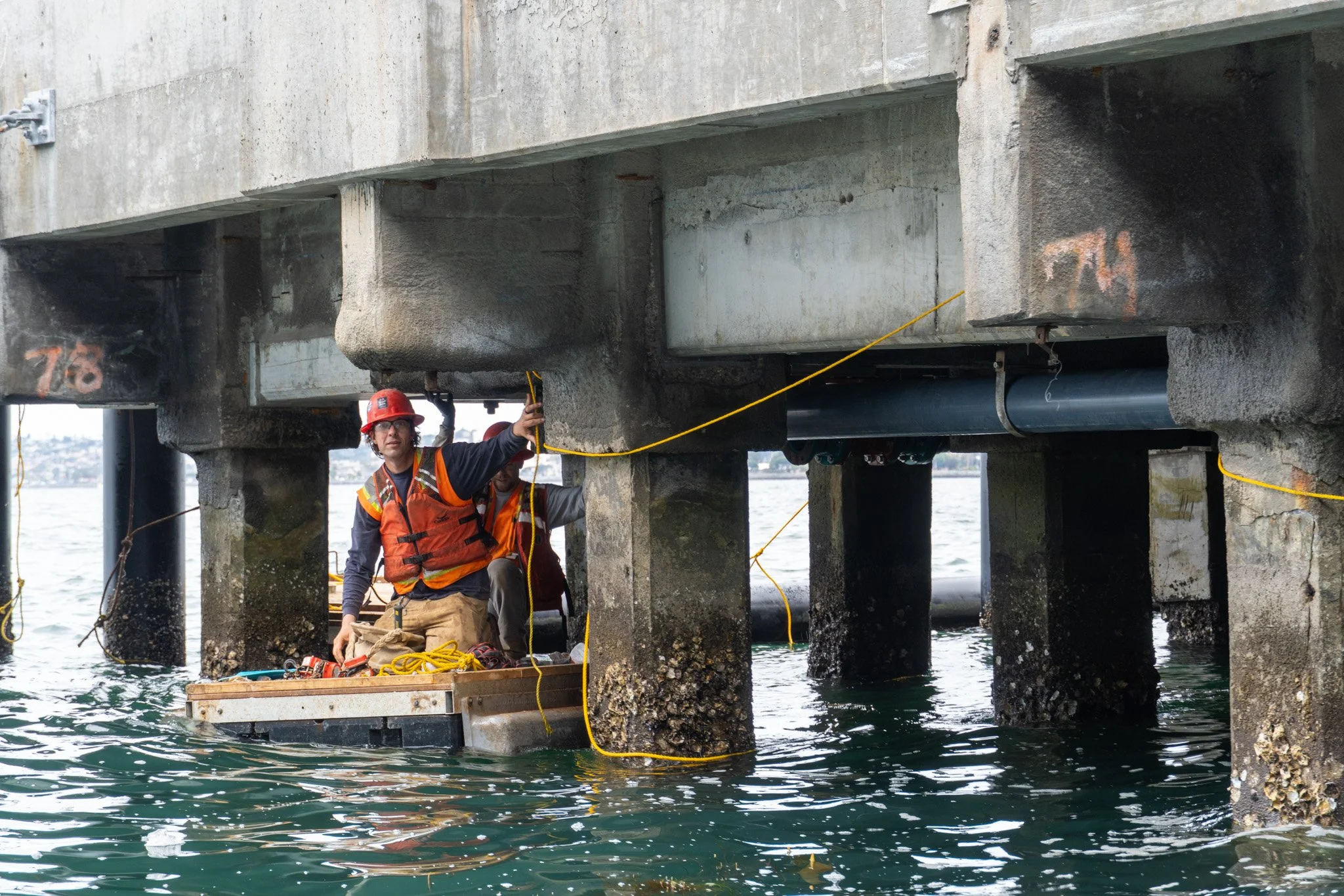 USS Midway Museum - Pier Pipe Replacement Project
