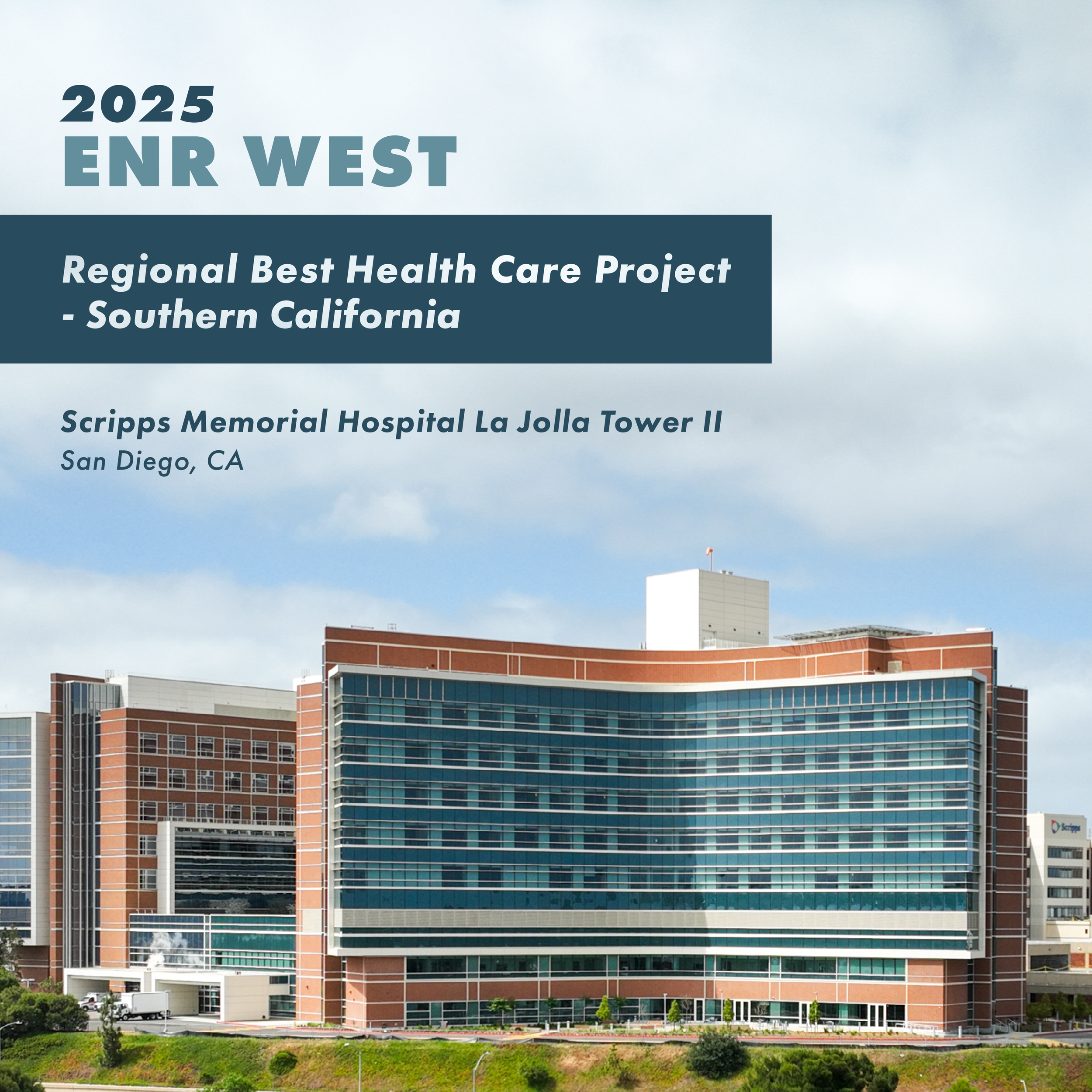 2025 ENR West Regional Best Health Care Project in Southern California