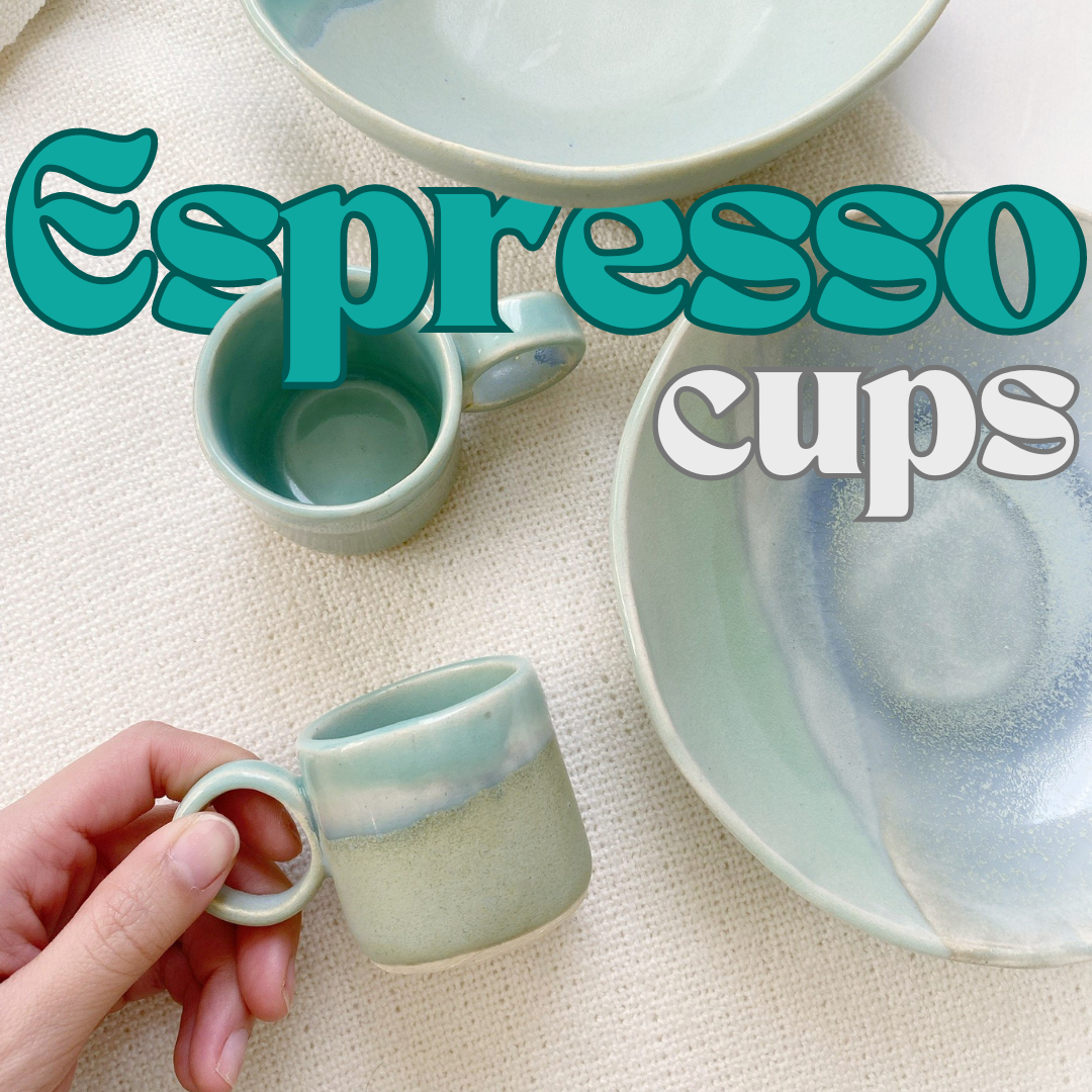 Make Your Own Espresso Cups- July 12th