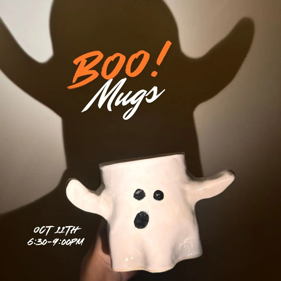Build Your Own Boo! Mug - Sept. 16th, 30th & Oct. 9th, 17th