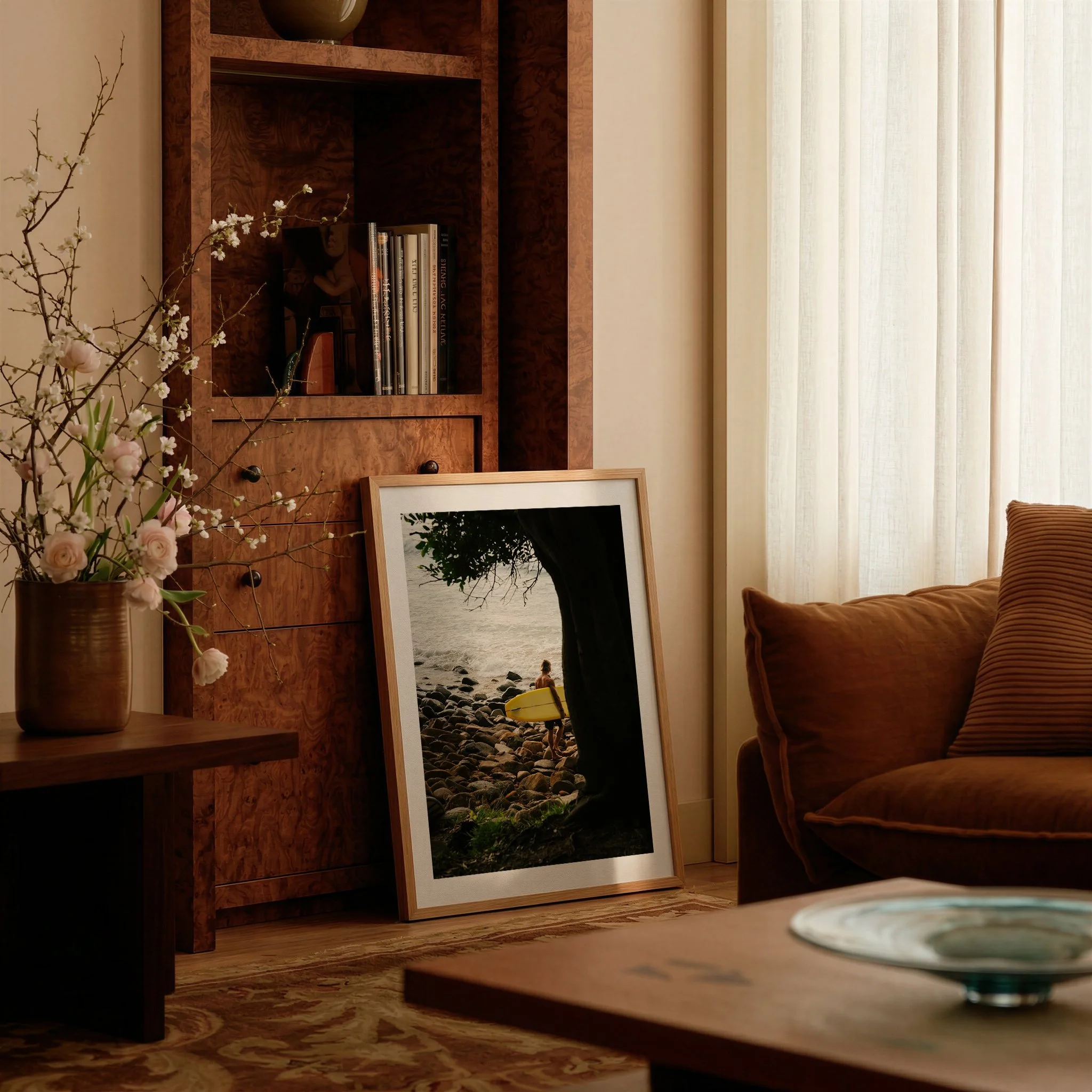 Surfer with boarder in interior.jpg