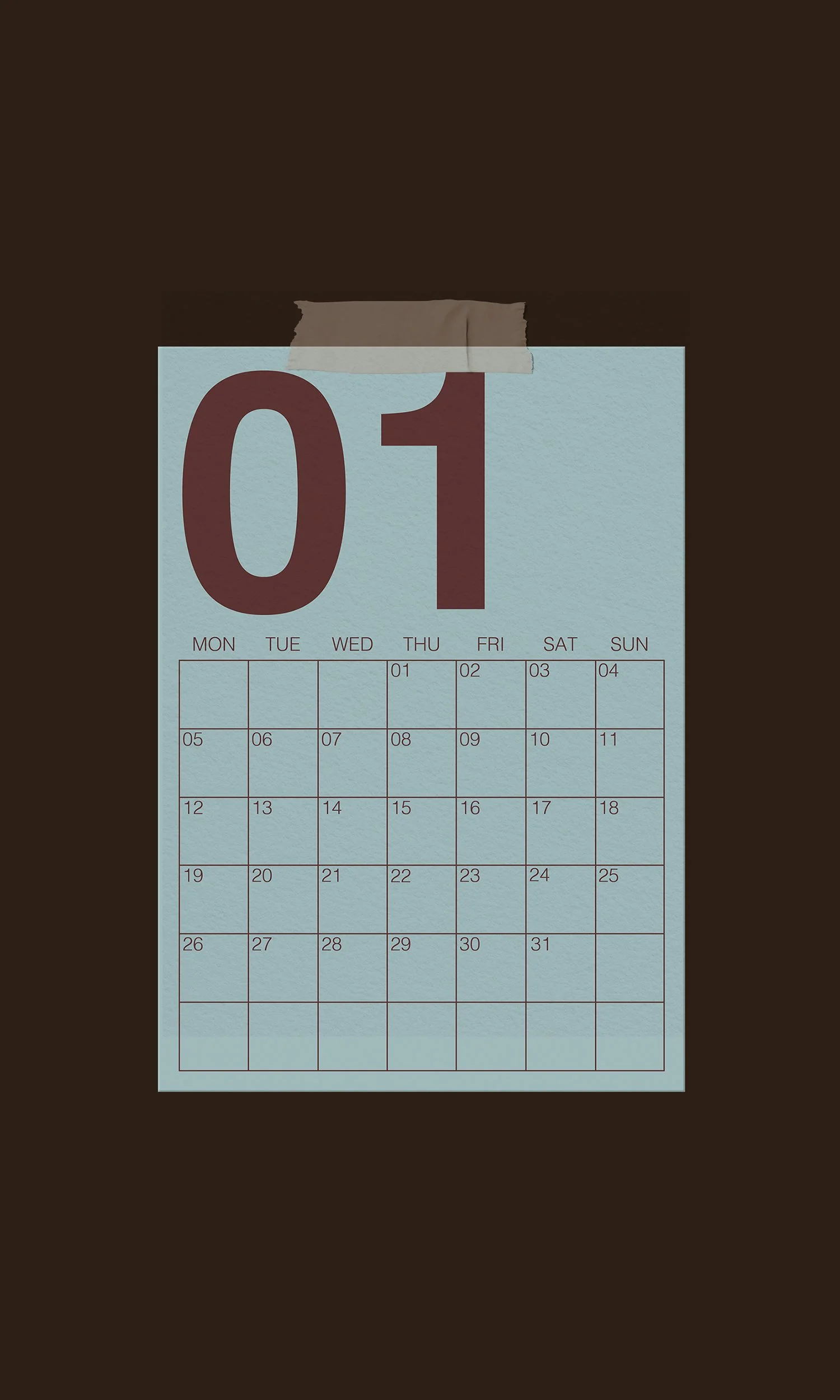 Printable 2026 Calendar