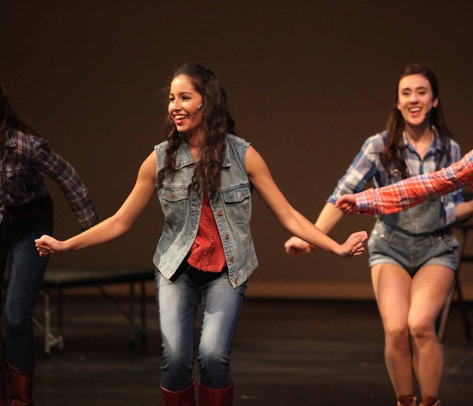 Footloose was such a fun show to work on. The dancing was exciting, and I also convinced my friend to join the show with me! 