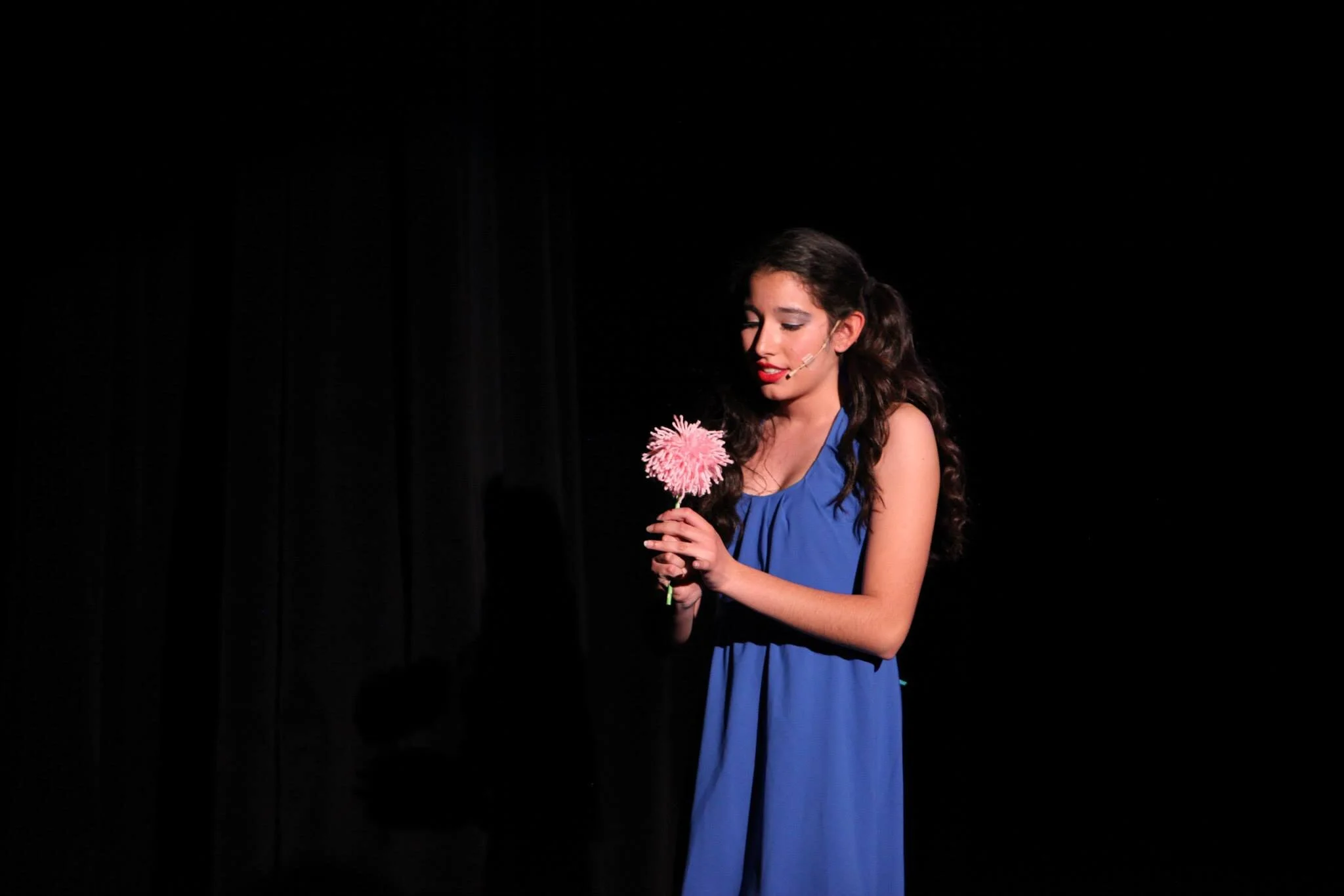 Gertrude McFuzz in Seussical the Musical. The sweet and innocent bird next door.