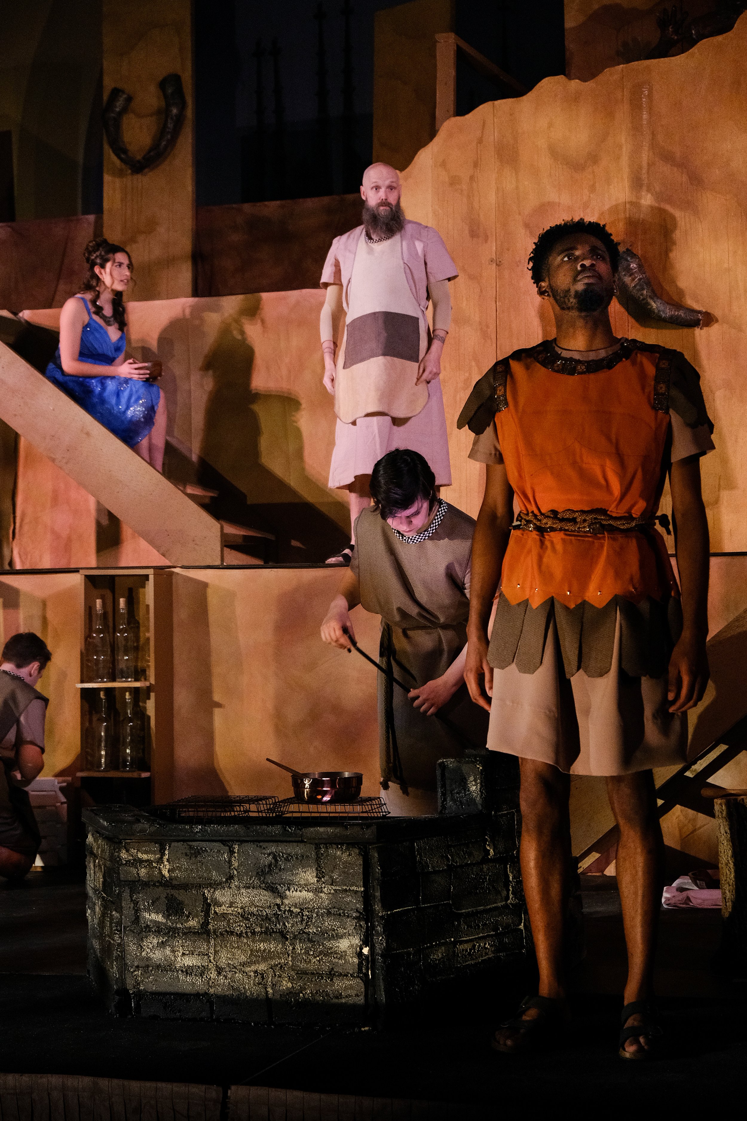 *The moment in which one of the Unnamed (Matthew Davis) tells me about the Ares' newest slave, Cadmus (Seymour Irons)