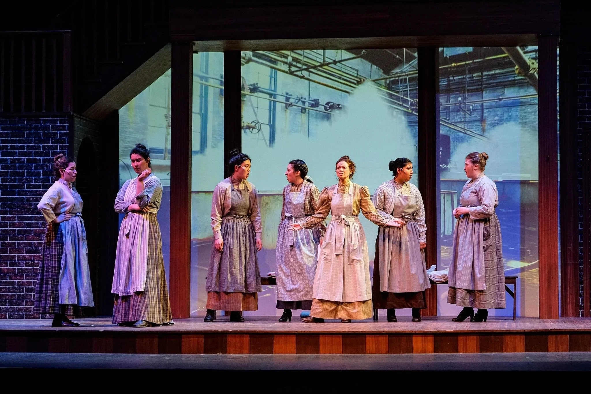 *It was an incredible experience working with some incredible women on a show about strong, powerful women from the early 1900s.