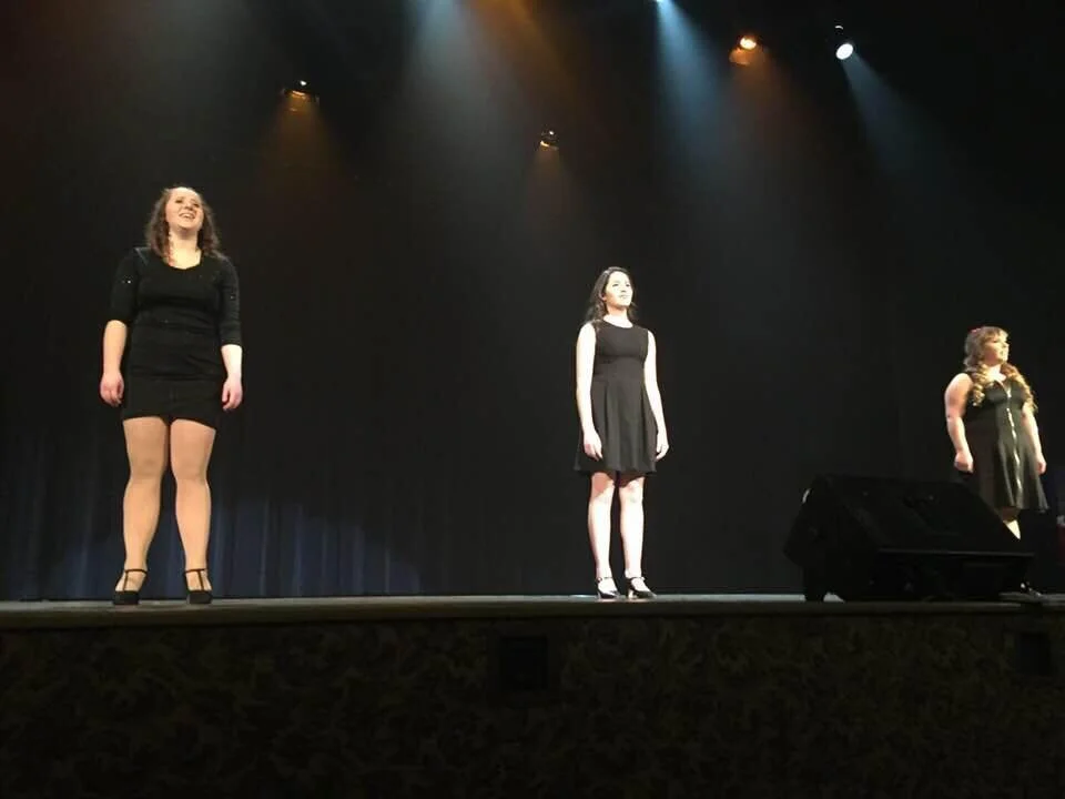 "Tell Me On A Sunday" was arranged into a trio for our show and I just loved how vulnerable it was. 