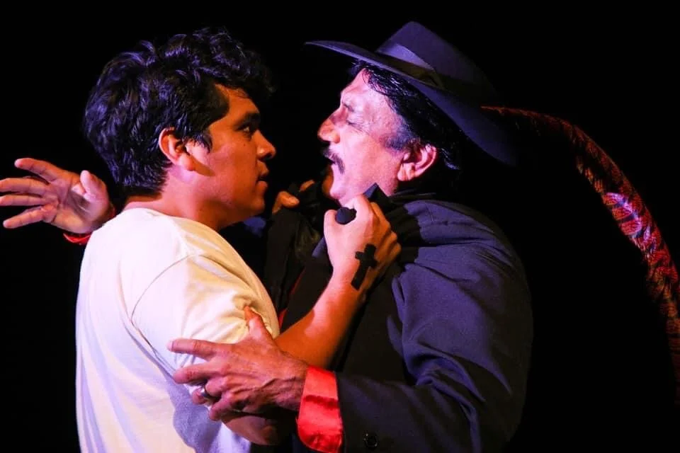 Miguel Perez as El Pachuco - Right