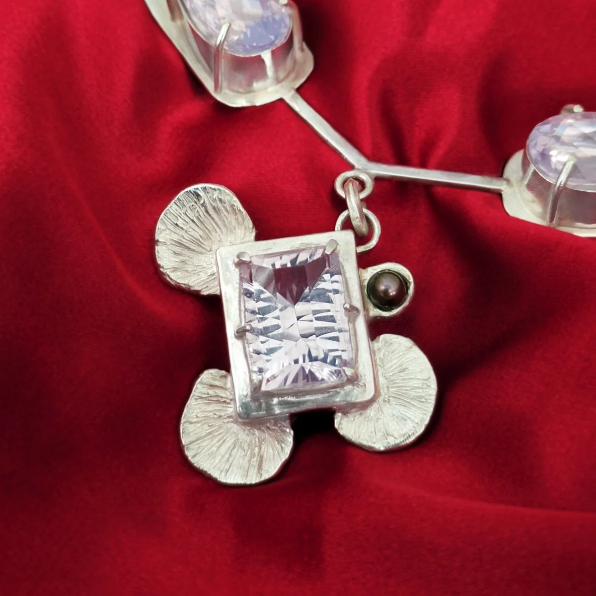 Ester necklace - lavender quartz centerpiece - fancy cut.jpg