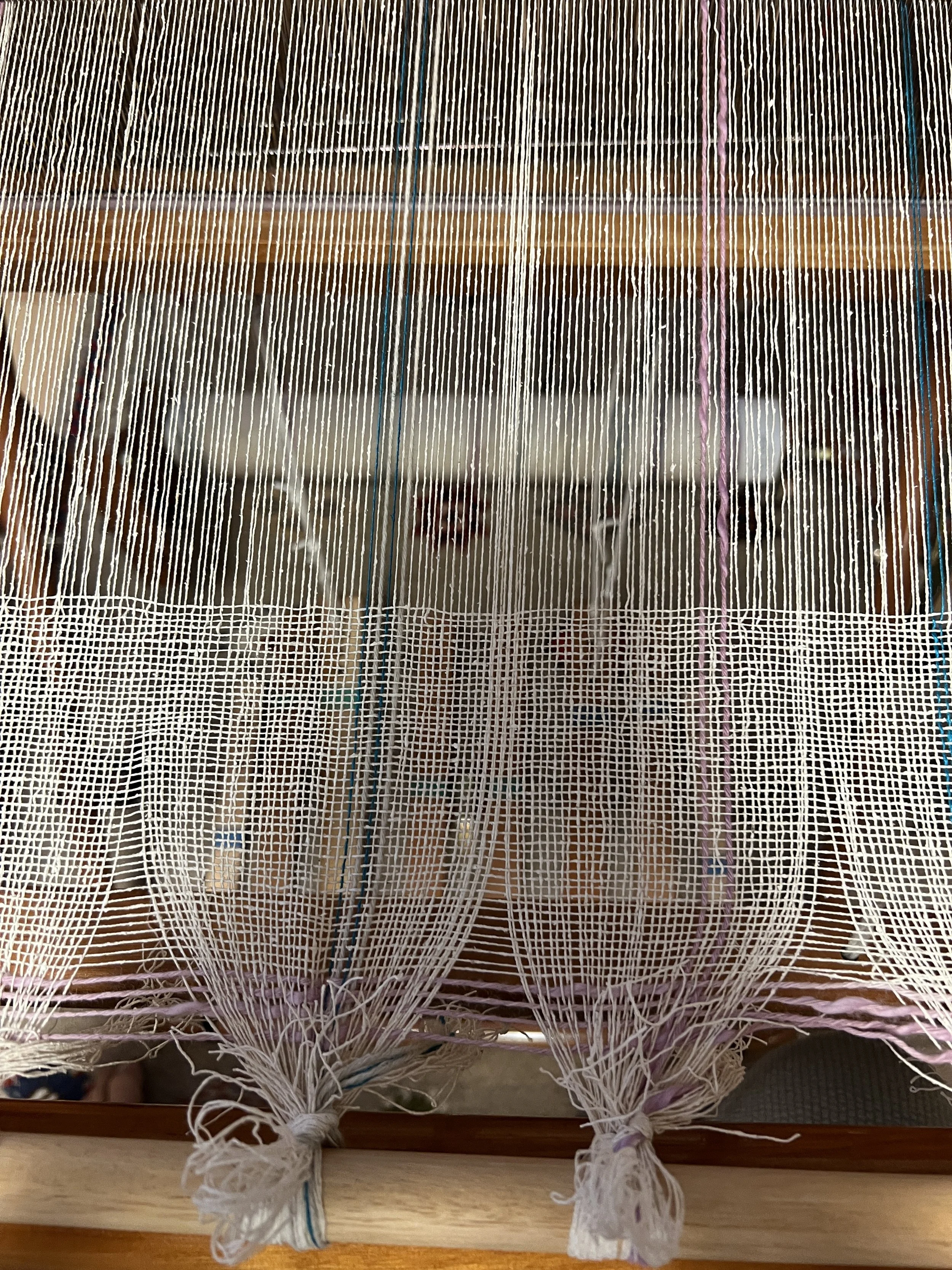 Before the First Shot of the Shuttle: Prepping a Tricky Linen Warp
