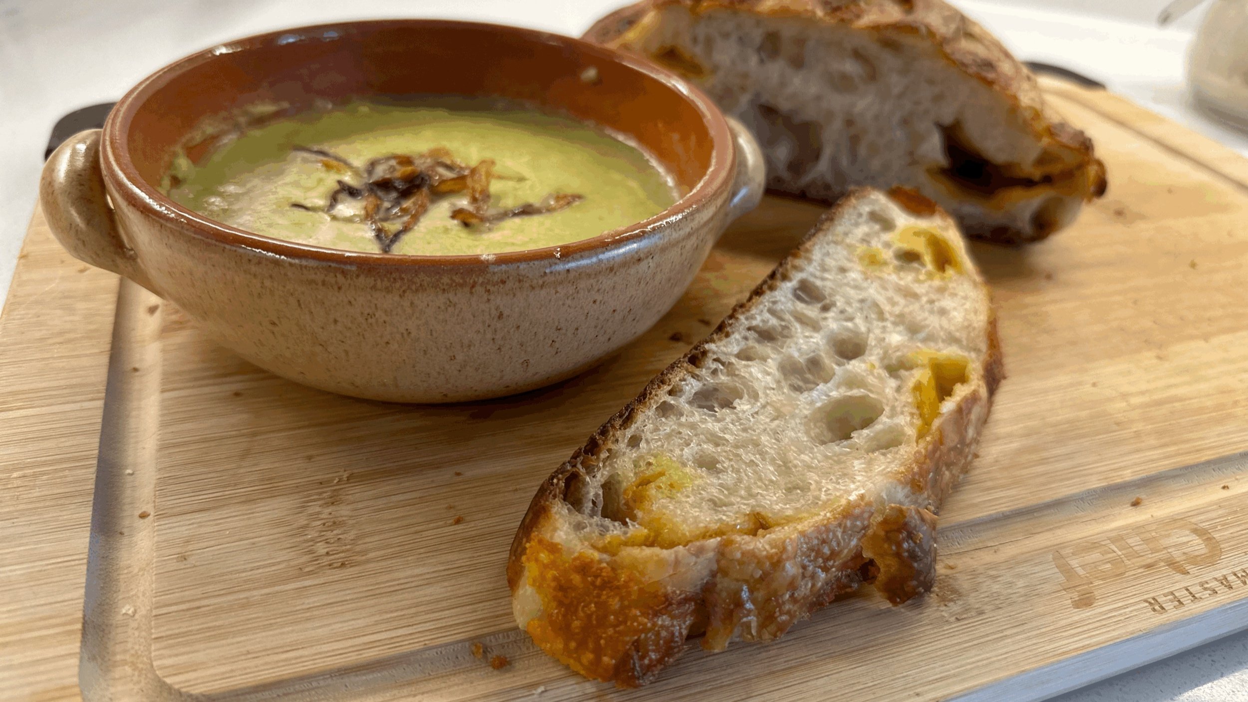 Broccoli and Leek Soup