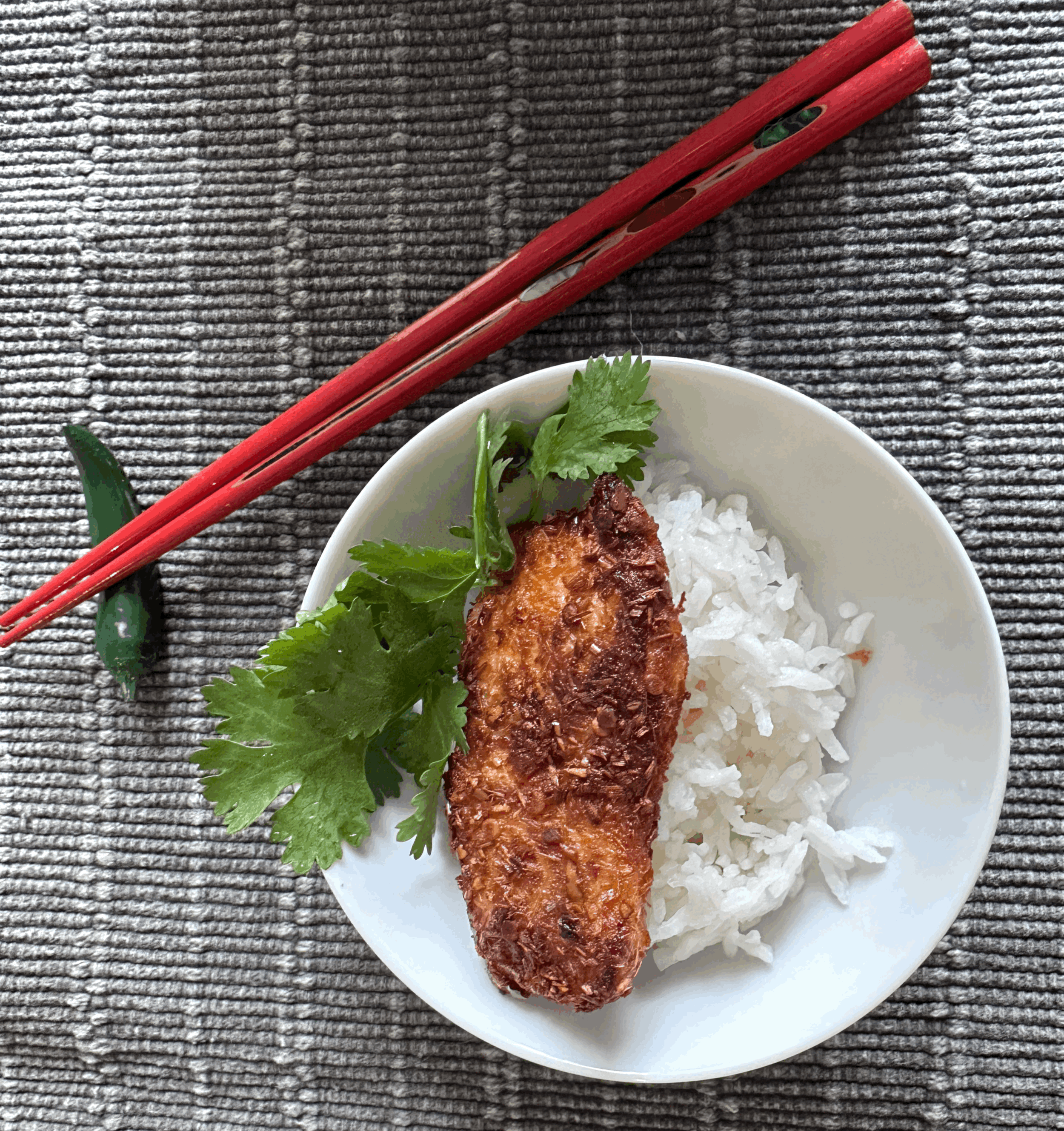 Lemongrass Salt &amp; Pepper Salmon