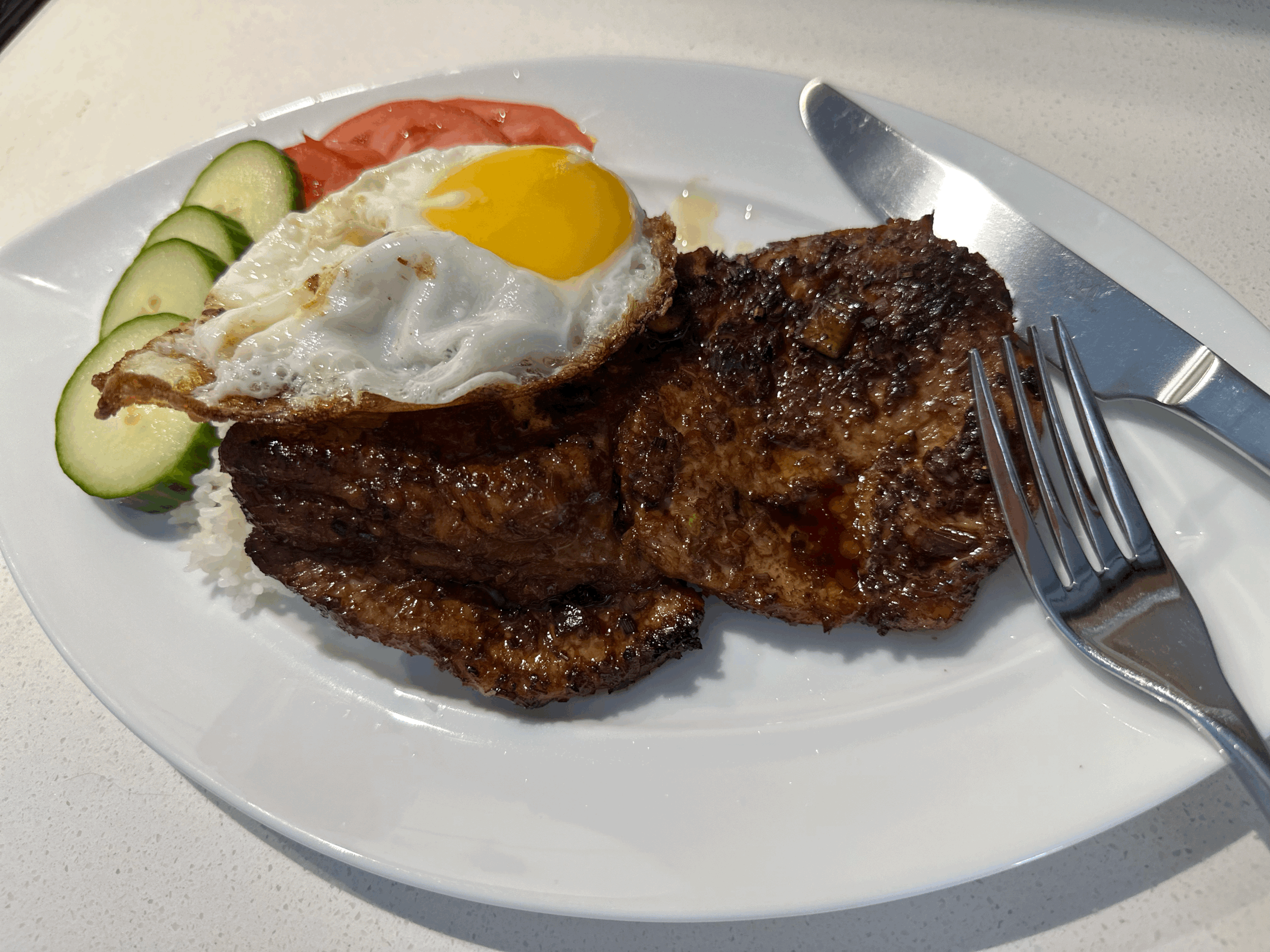 Saigon Lemongrass Pork Chop Rice (Cơm Sườn Sả) 