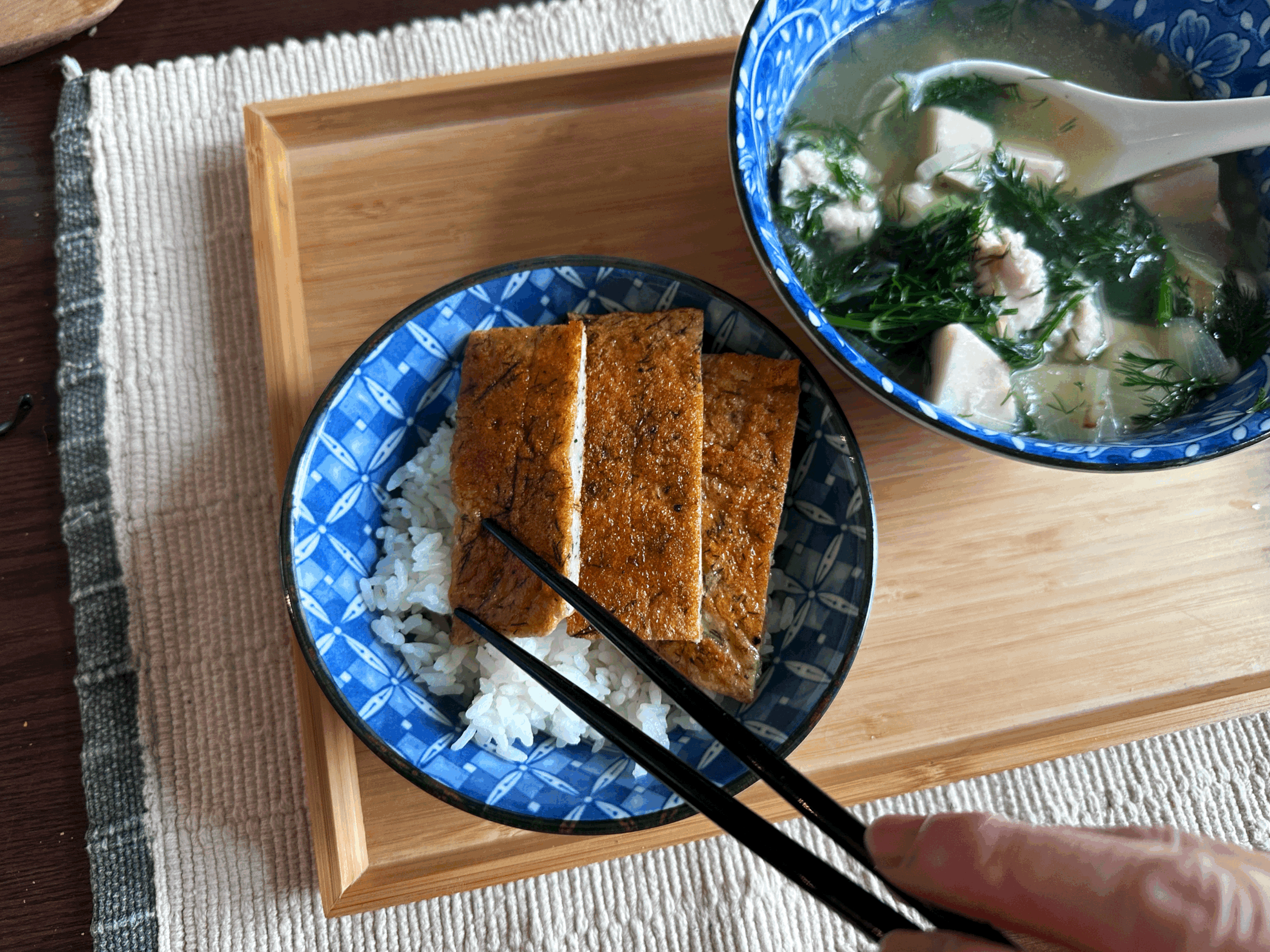 Vietnamese Fish Cake (Chả Cá) with Dill