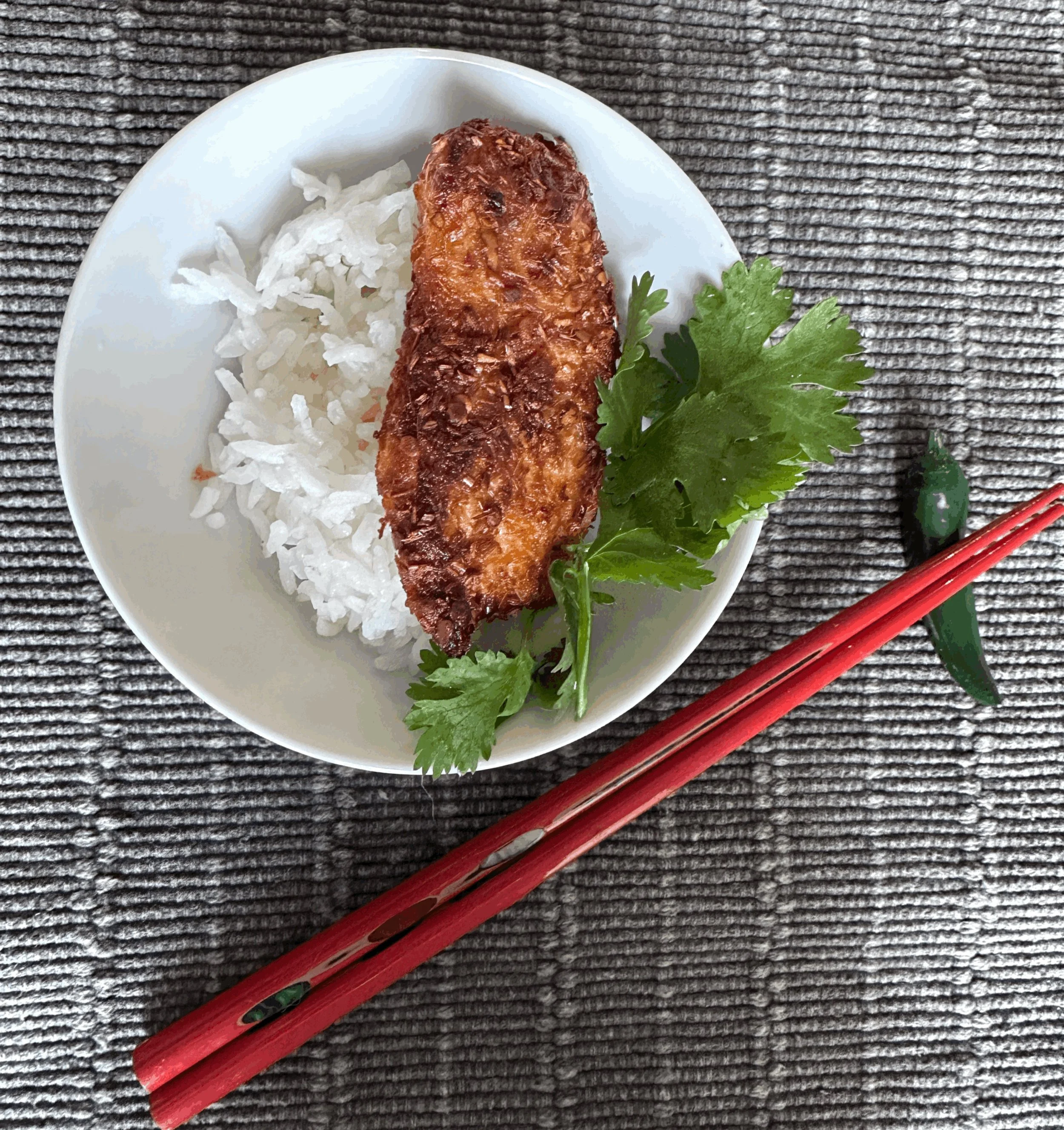 Lemongrass Salt &amp; Pepper Salmon