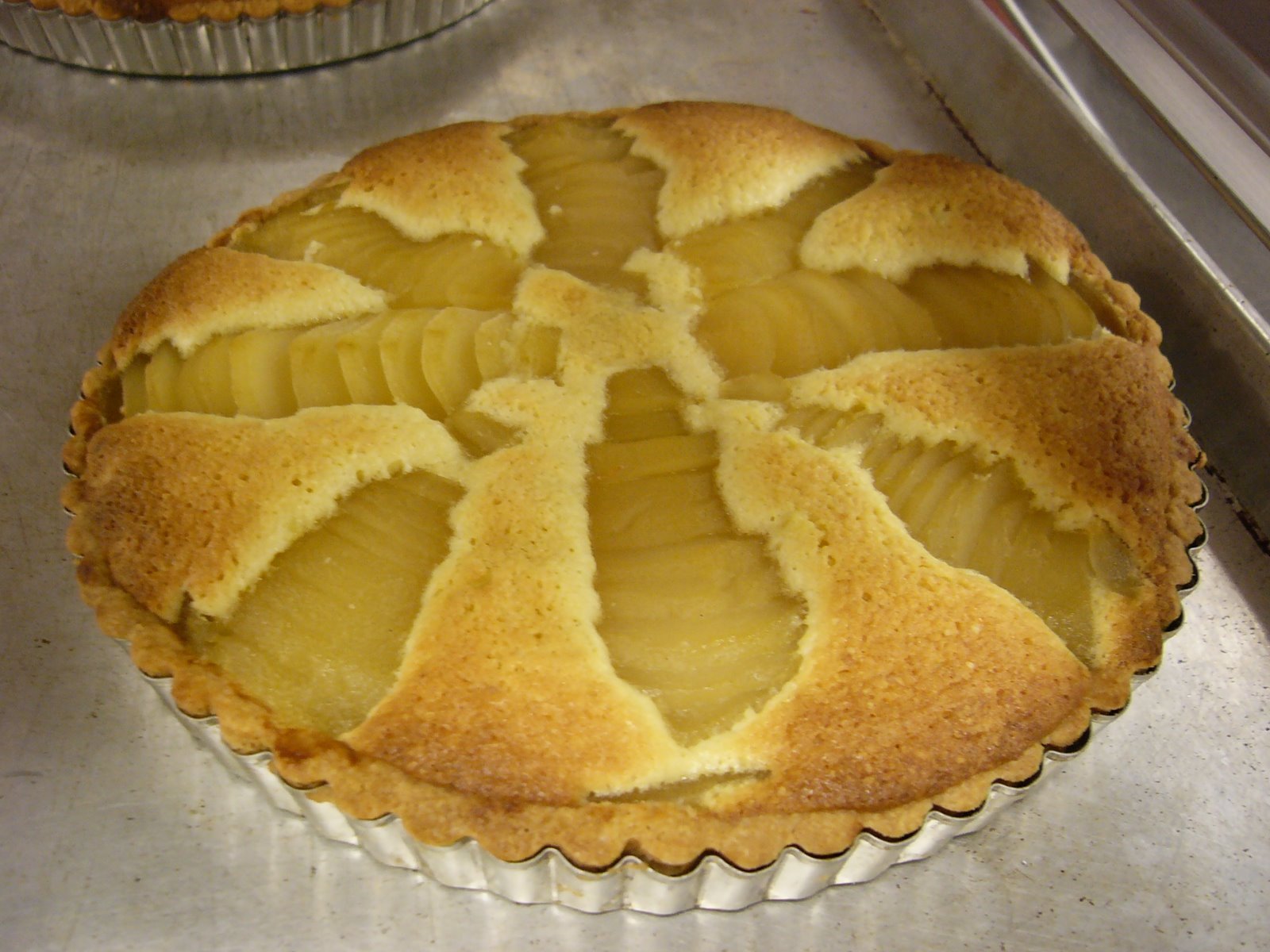 Pear Bourdaloue Tart