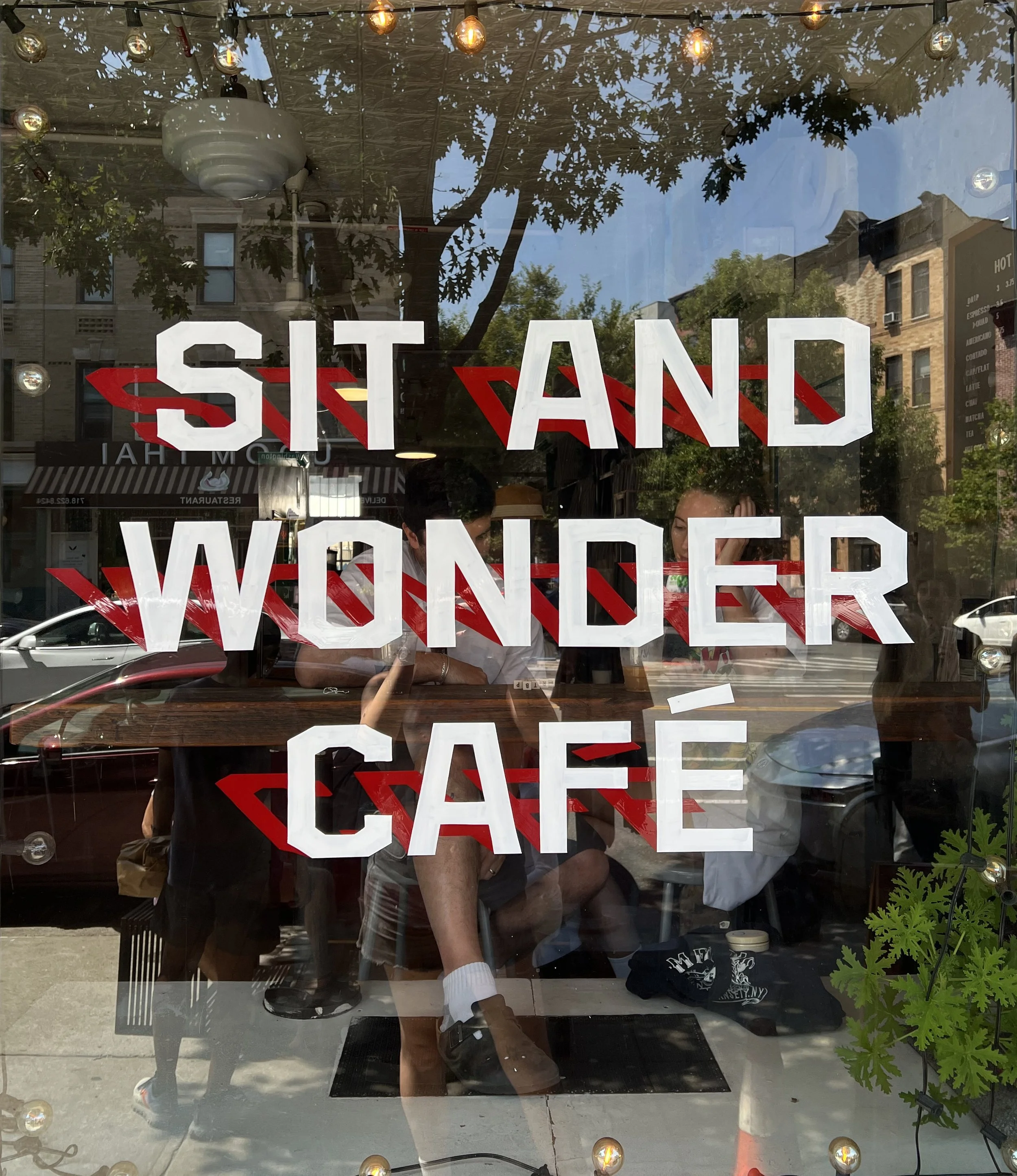 Storefront Design for Sit and Wonder, BK
// custom lettering //
hand-painting in enamel